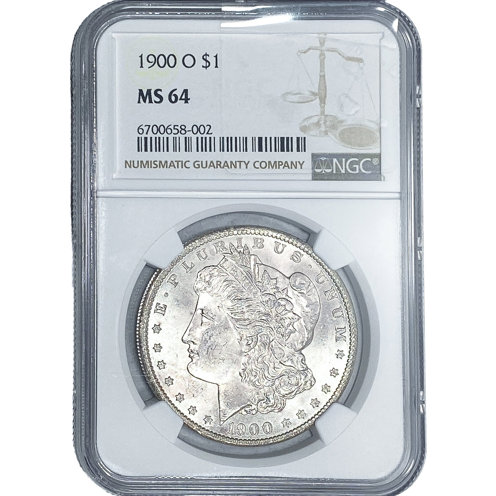 1900-O Morgan Silver Dollar NGC MS64 (1 of 2)