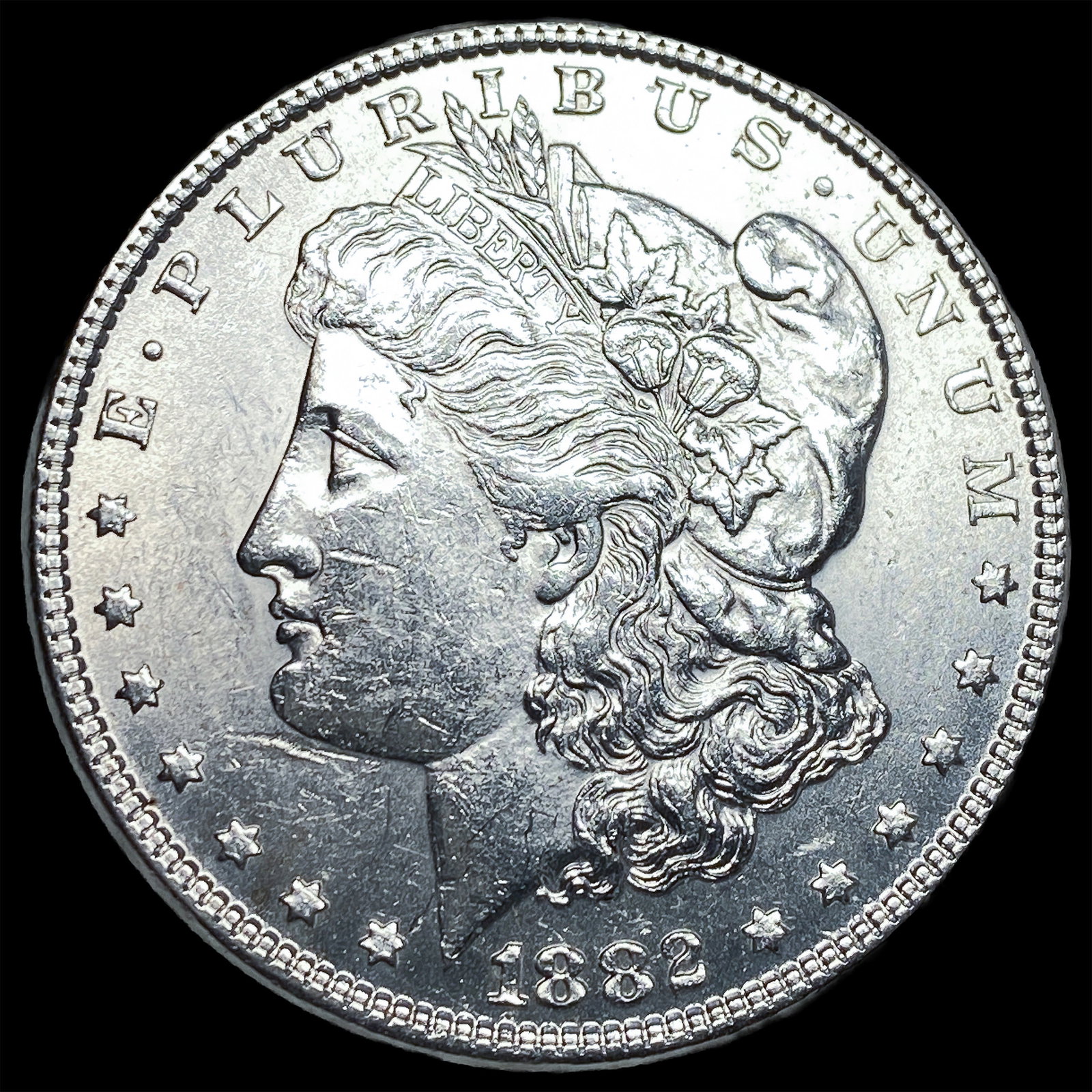 1882-S Silver Morgan Dollar UNCIRCULATED: 1882-S Silver Morgan Dollar UNCIRCULATED
