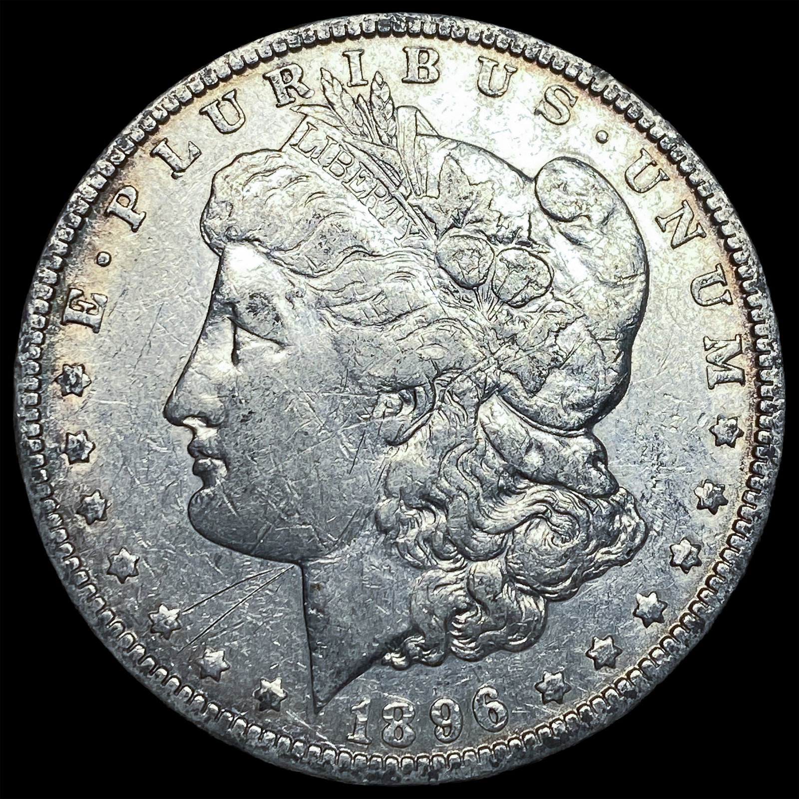 1896-O Silver Morgan Dollar NEARLY UNCIRCULATED: 1896-O Silver Morgan Dollar NEARLY UNCIRCULATED