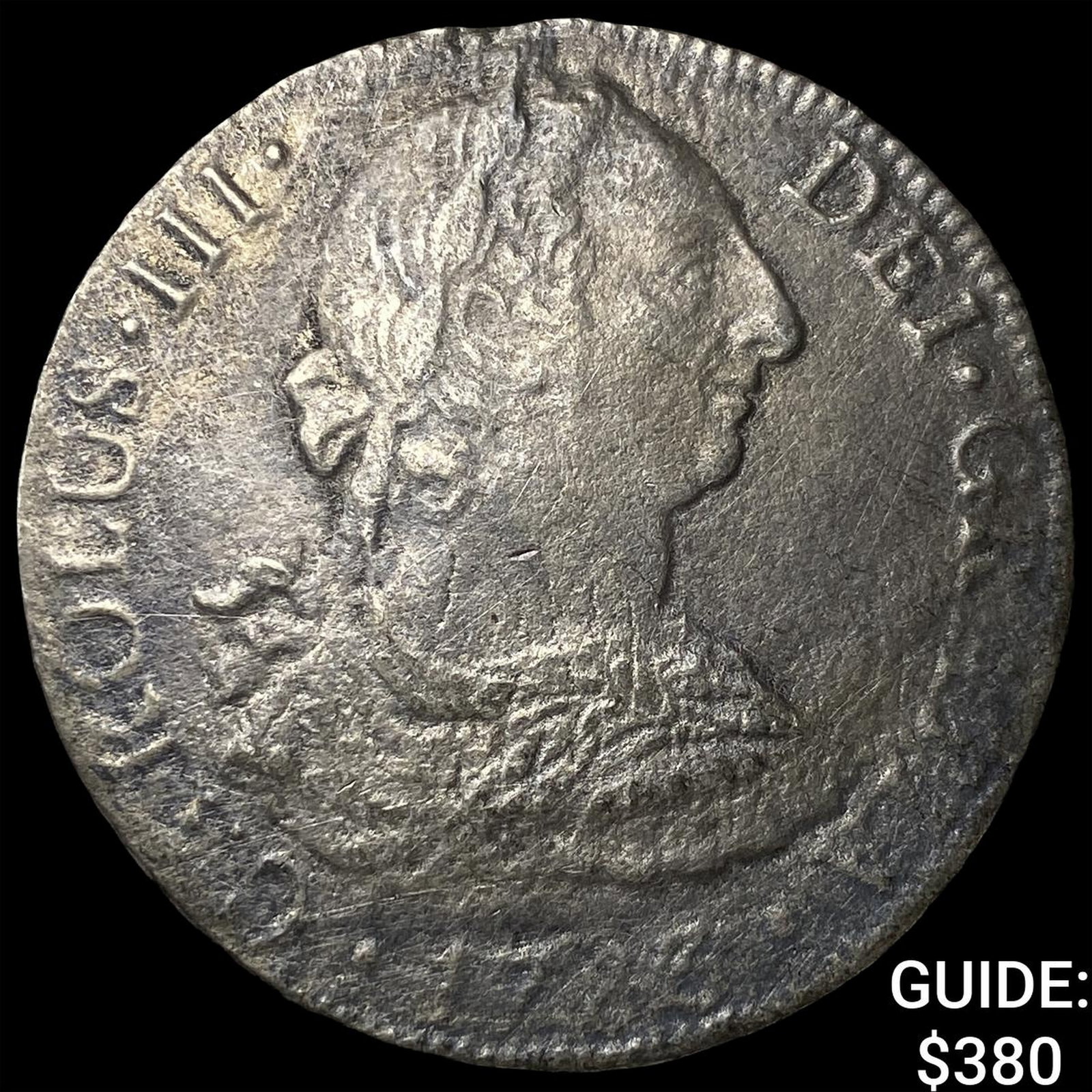 1783 Colonial Spain Silver "El Cazador" Shipwreck 8 Reale NEARLY UNCIRCULATED: 1783 Colonial Spain Silver "El Cazador" Shipwreck 8 Reale NEARLY UNCIRCULATED