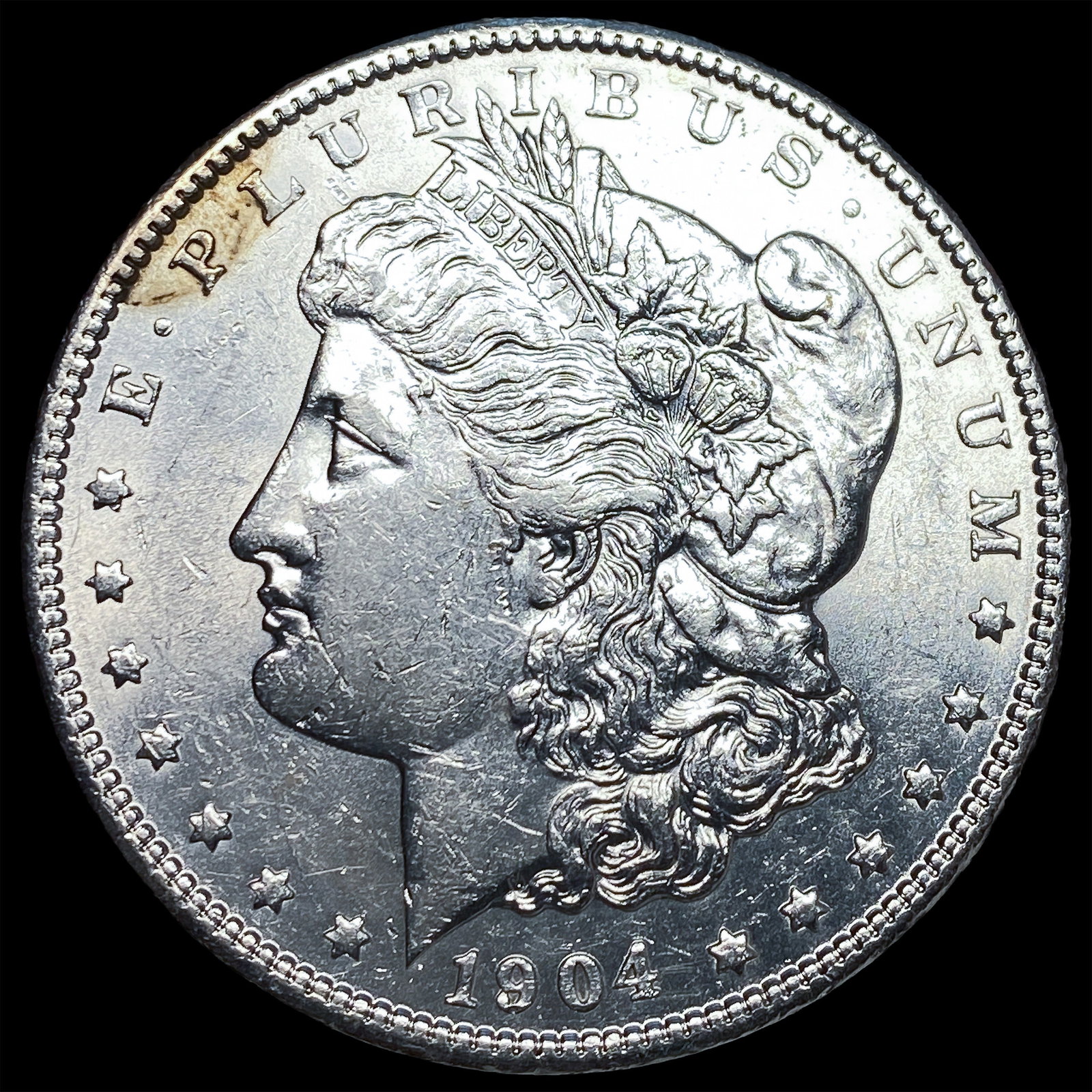 1904 Morgan Silver Dollar UNCIRCULATED: 1904 Morgan Silver Dollar UNCIRCULATED
