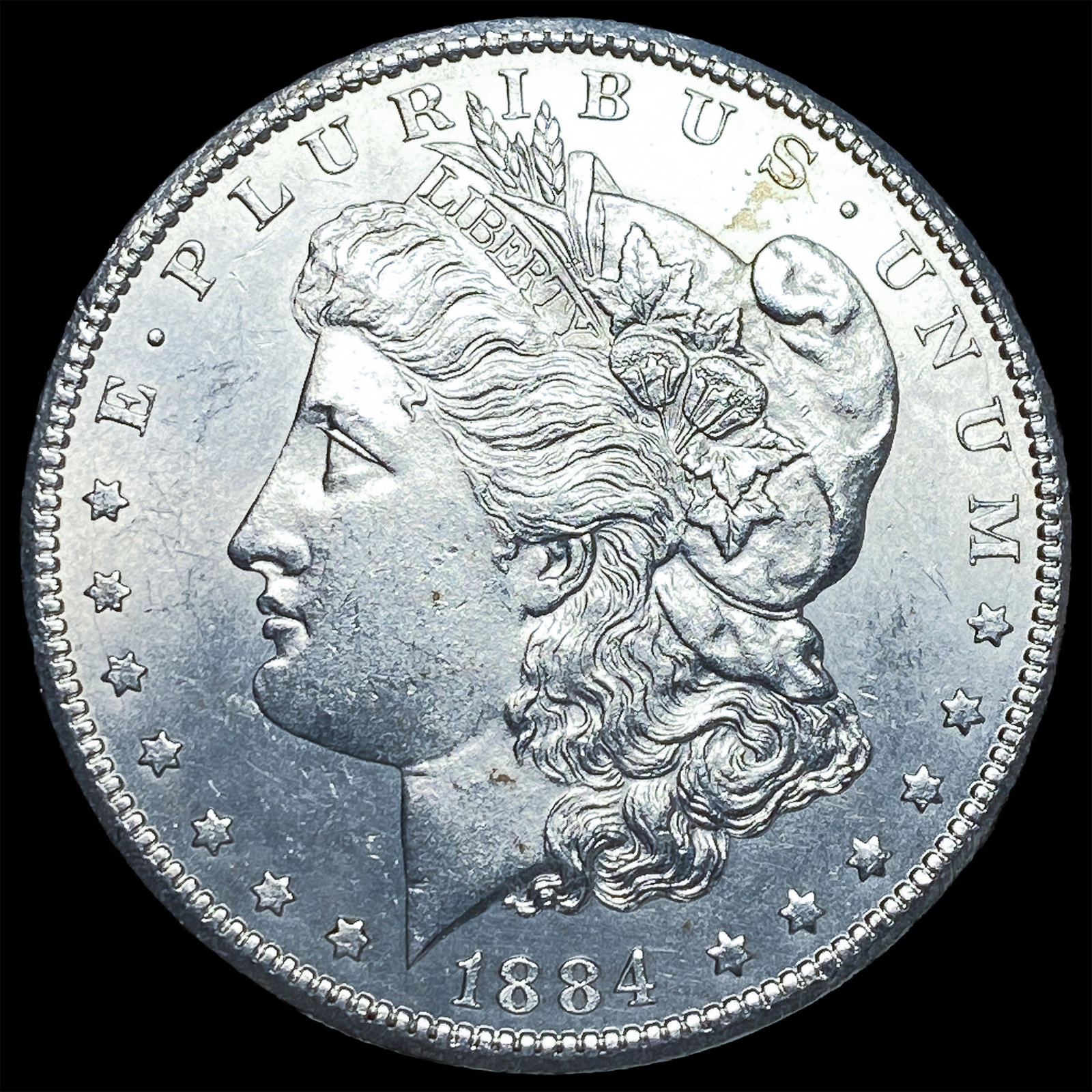 1884-CC Silver Morgan Dollar UNCIRCULATED: 1884-CC Silver Morgan Dollar UNCIRCULATED