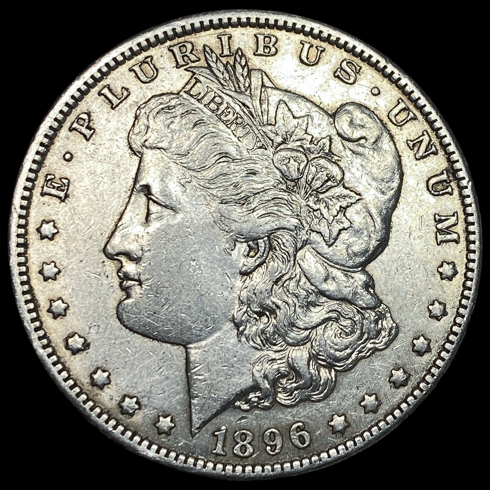 1896-O Silver Morgan Dollar CLOSELY UNCIRCULATED: 1896-O Silver Morgan Dollar CLOSELY UNCIRCULATED