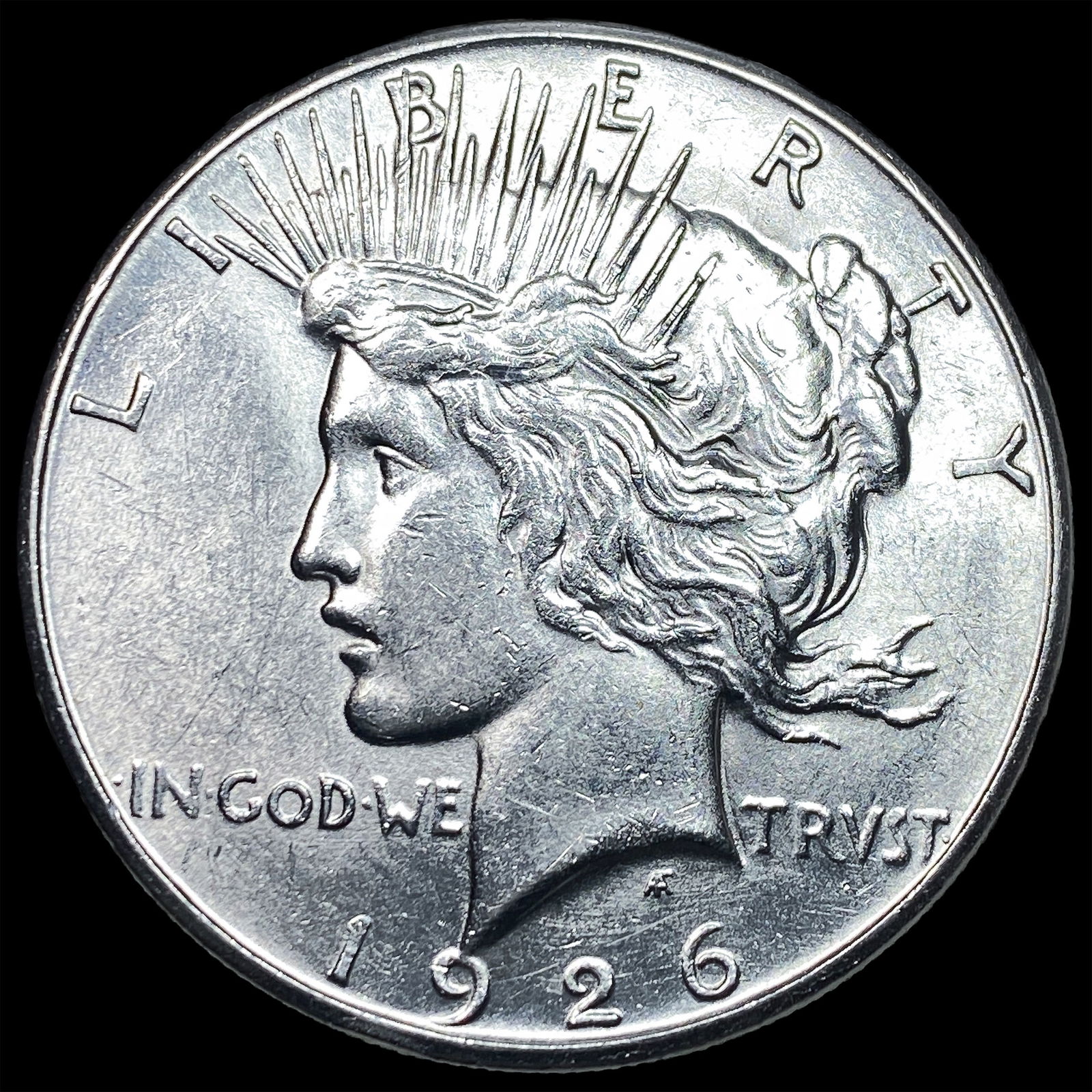 1926 Silver Peace Dollar CHOICE AU: 1926 Silver Peace Dollar CHOICE AU