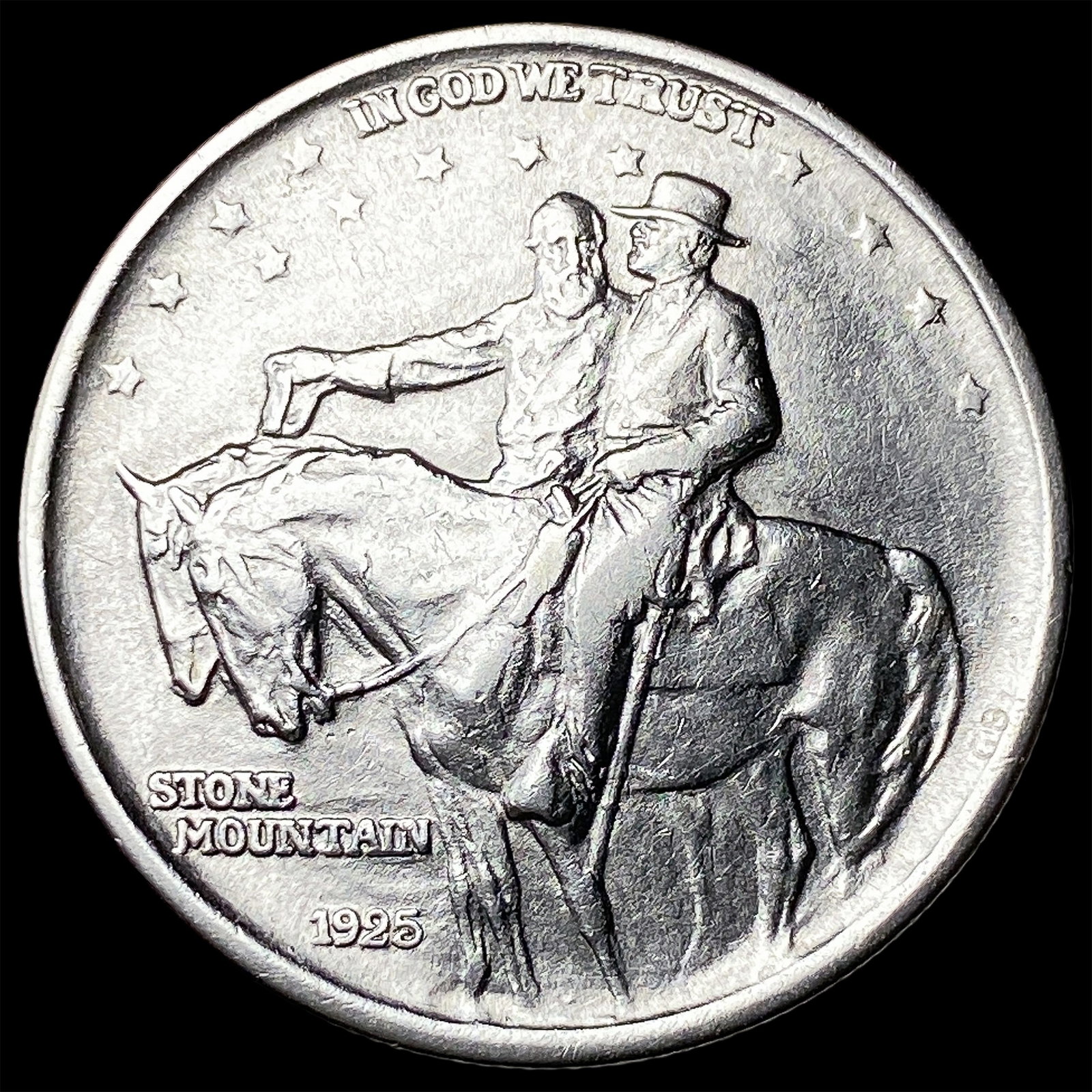 1925 Silver Stone Mountain Half Dollar UNCIRCULATED: 1925 Silver Stone Mountain Half Dollar UNCIRCULATED