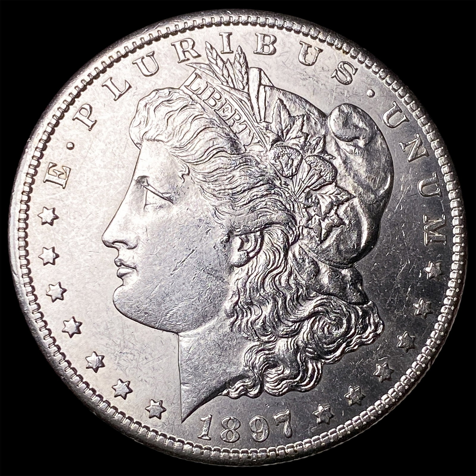 1897-S Silver Morgan Dollar UNCIRCULATED: 1897-S Silver Morgan Dollar UNCIRCULATED