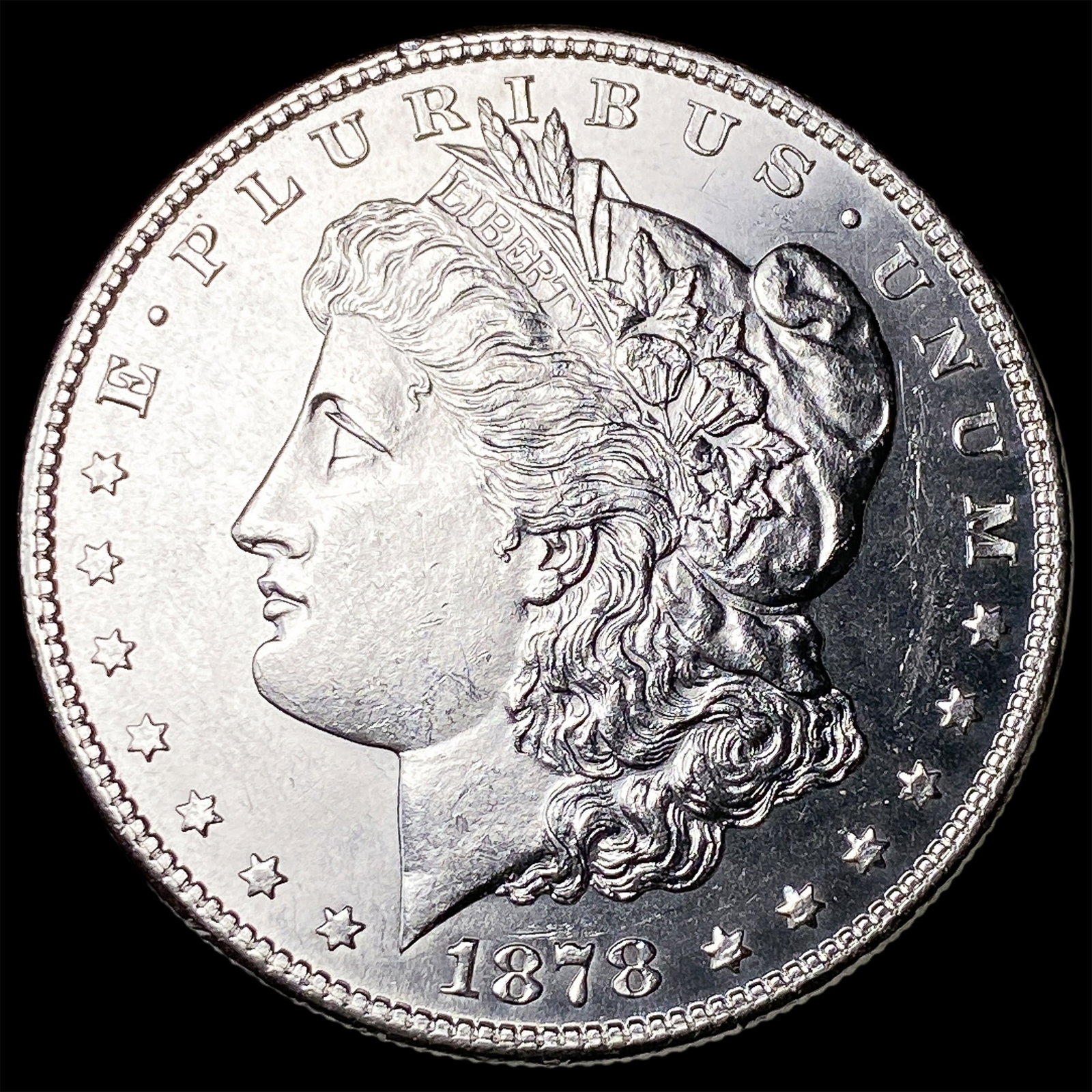 1878 Silver Morgan Dollar CHOICE BU: 1878 Silver Morgan Dollar CHOICE BU