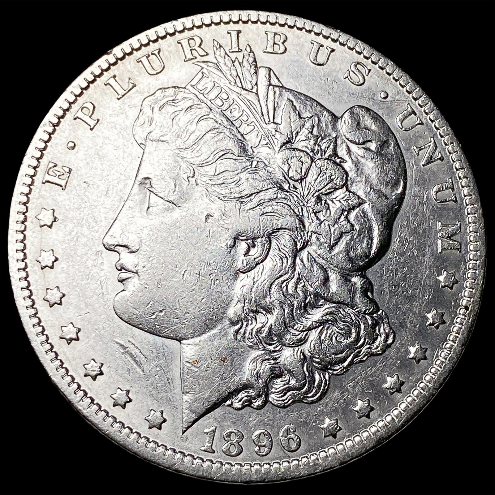 1896-O Silver Morgan Dollar CLOSELY UNCIRCULATED: 1896-O Silver Morgan Dollar CLOSELY UNCIRCULATED
