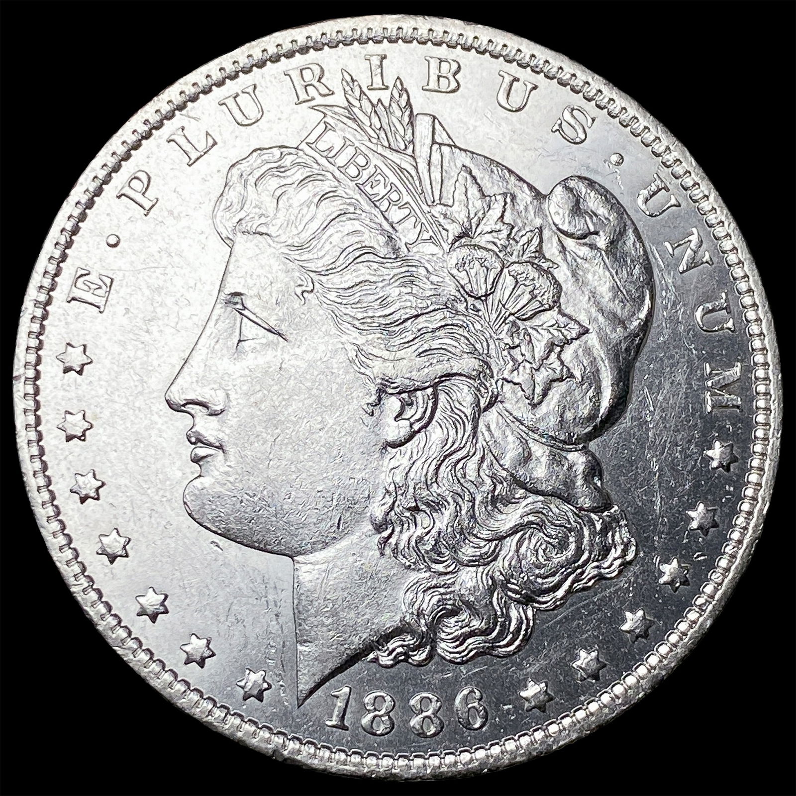 1886 Silver Morgan Dollar UNCIRCULATED: 1886 Silver Morgan Dollar UNCIRCULATED