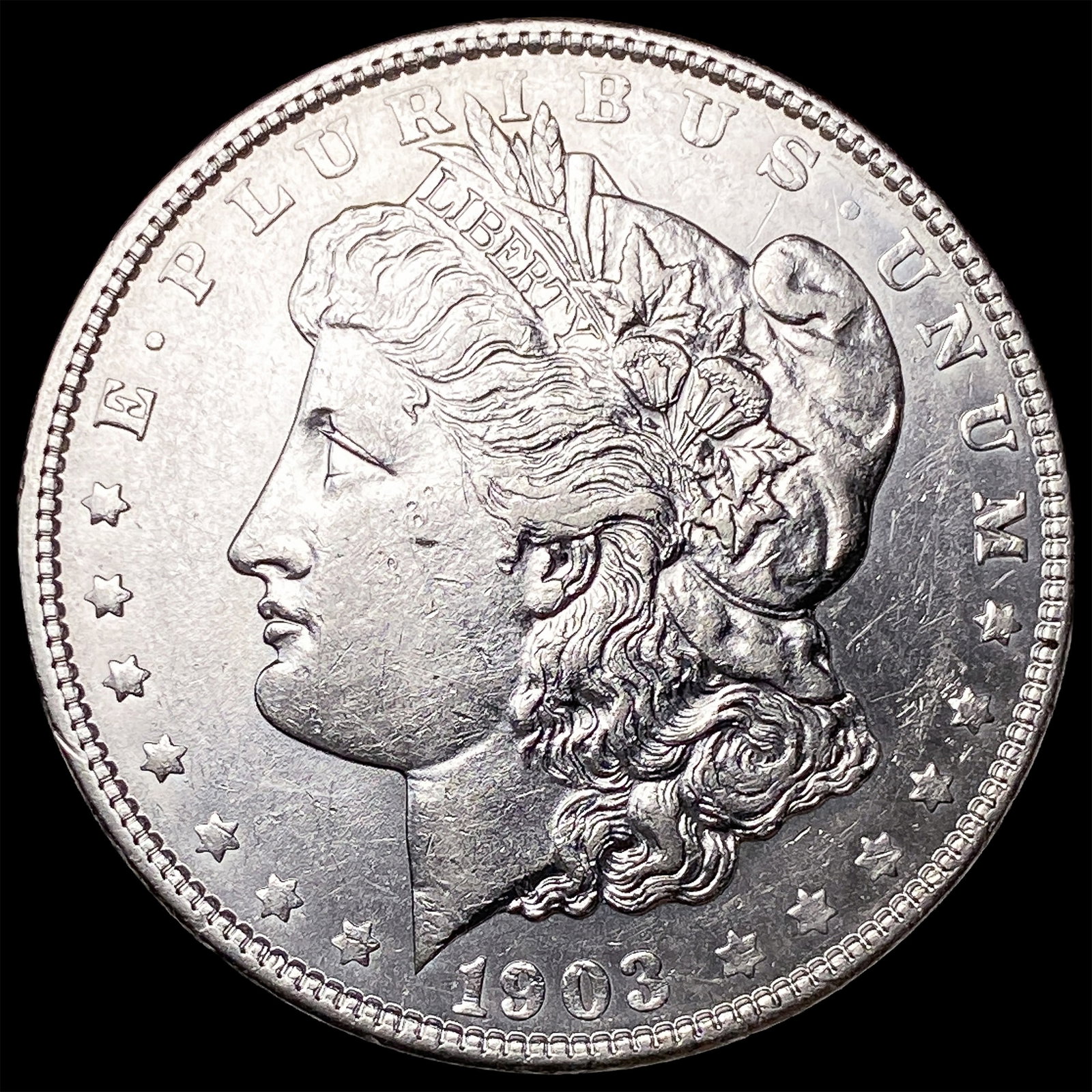 1903 Morgan Silver Dollar CLOSELY UNCIRCULATED: 1903 Morgan Silver Dollar CLOSELY UNCIRCULATED
