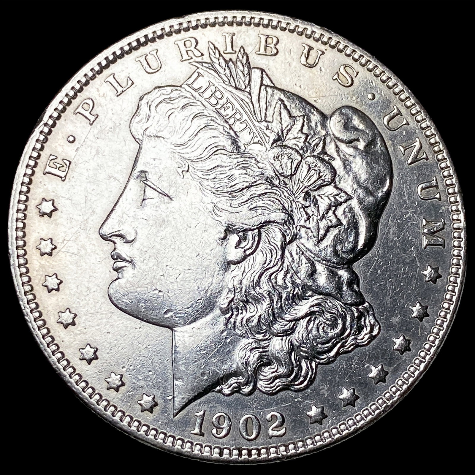 1902 Morgan Silver Dollar CHOICE AU: 1902 Morgan Silver Dollar CHOICE AU