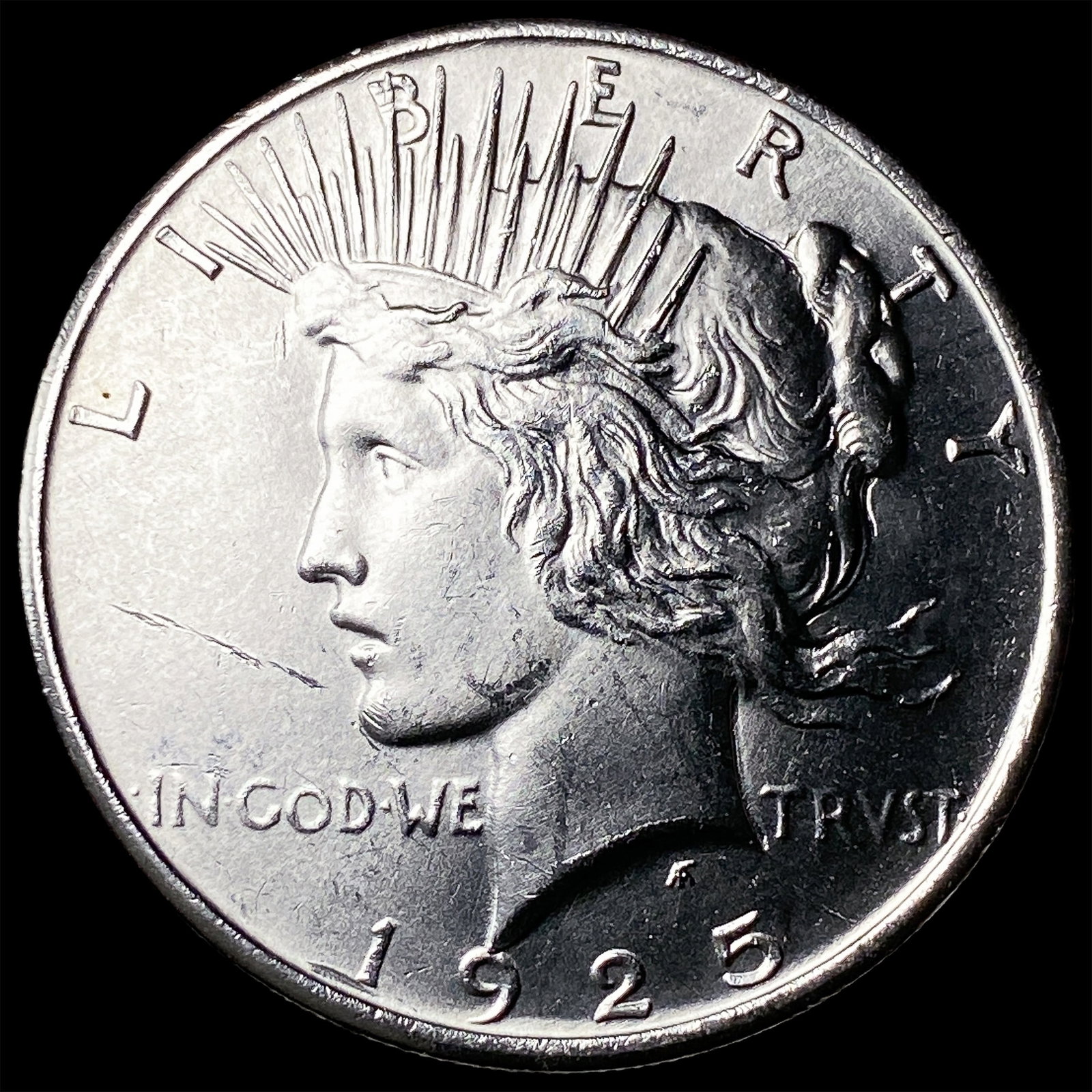 1925 Peace Silver Dollar CHOICE BU: 1925 Peace Silver Dollar CHOICE BU