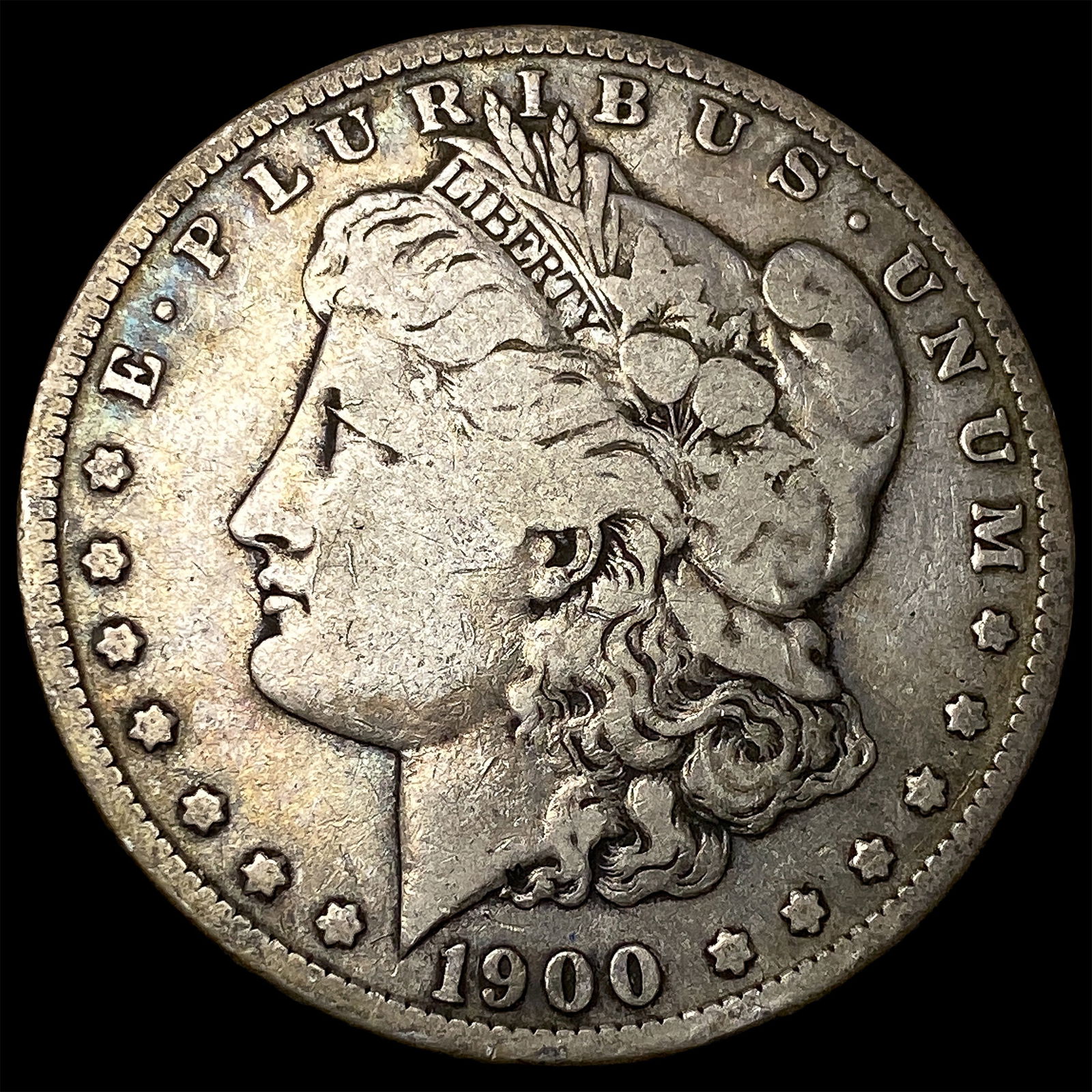 1900-S Silver Morgan Dollar LIGHTLY CIRCULATED: 1900-S Silver Morgan Dollar LIGHTLY CIRCULATED