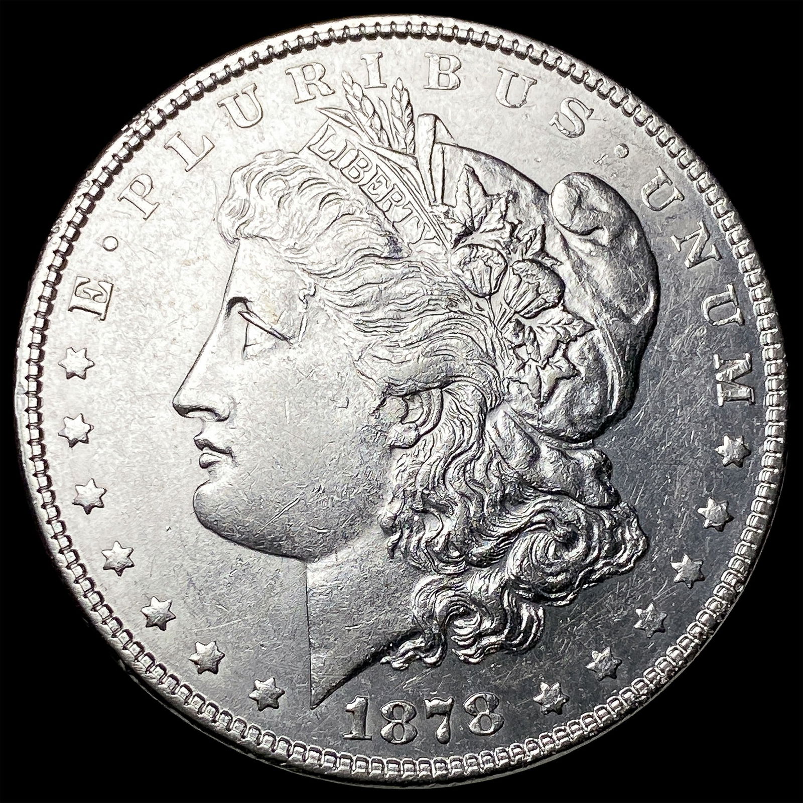 1878 Silver Morgan Dollar UNCIRCULATED: 1878 Silver Morgan Dollar UNCIRCULATED