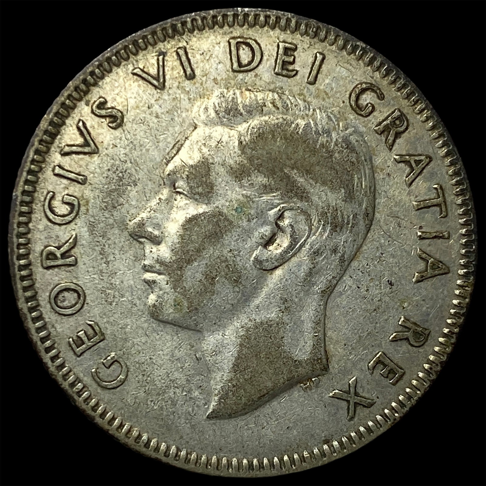 1948 Canada Silver 25 Cents NEARLY UNCIRCULATED: 1948 Canada Silver 25 Cents NEARLY UNCIRCULATED