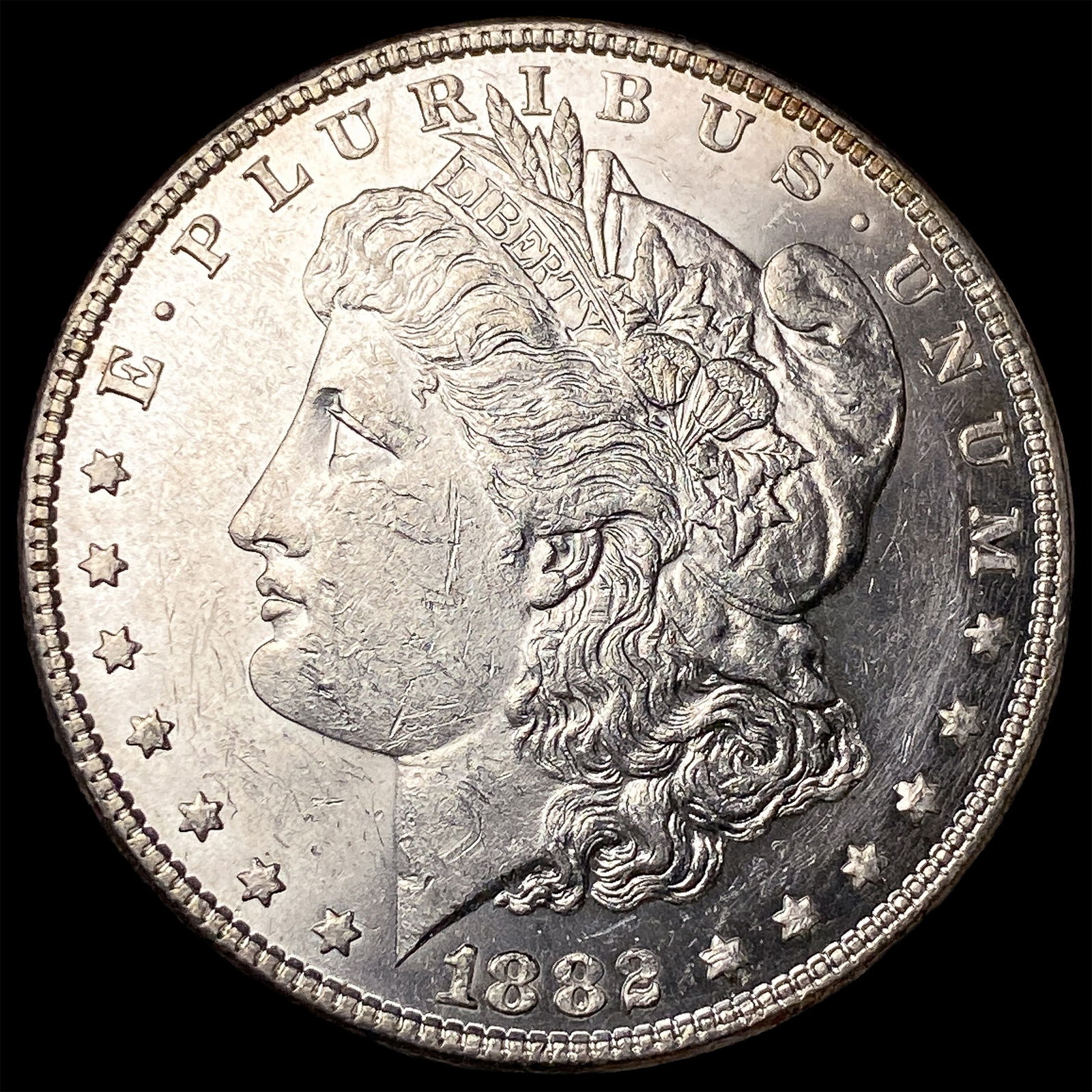 1882-S Silver Morgan Dollar UNCIRCULATED: 1882-S Silver Morgan Dollar UNCIRCULATED
