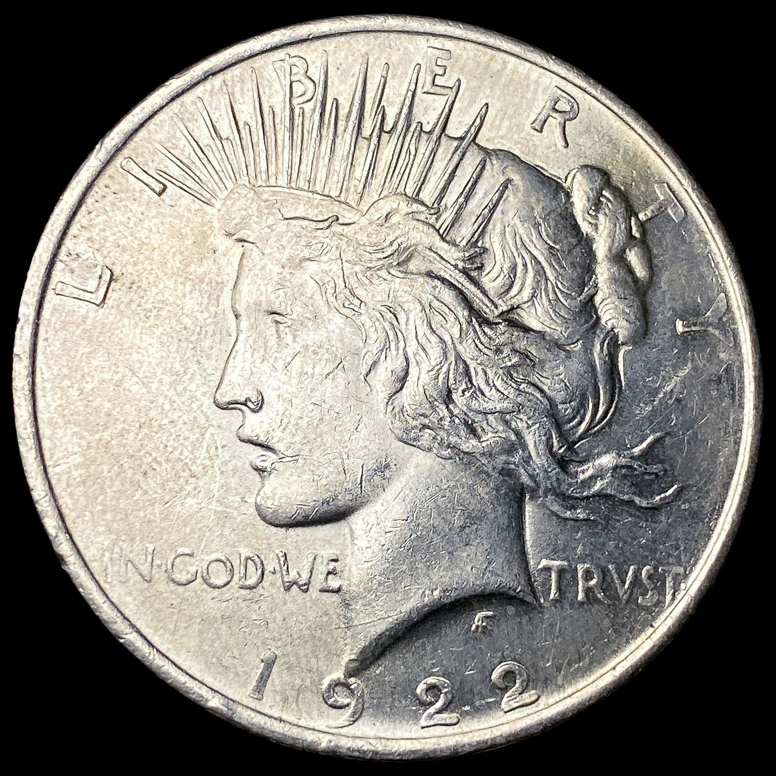 1922 Silver Peace Dollar UNCIRCULATED: 1922 Silver Peace Dollar UNCIRCULATED