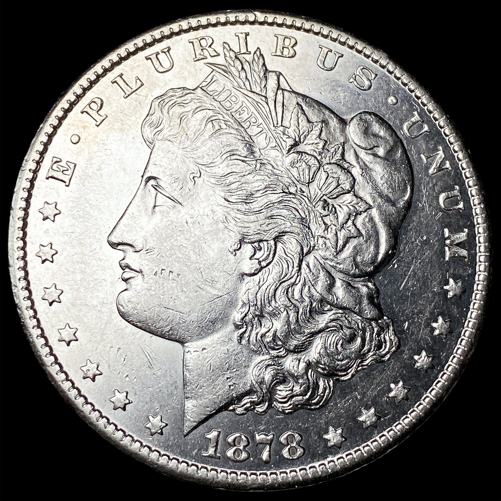 1878-S Silver Morgan Dollar CHOICE BU: 1878-S Silver Morgan Dollar CHOICE BU