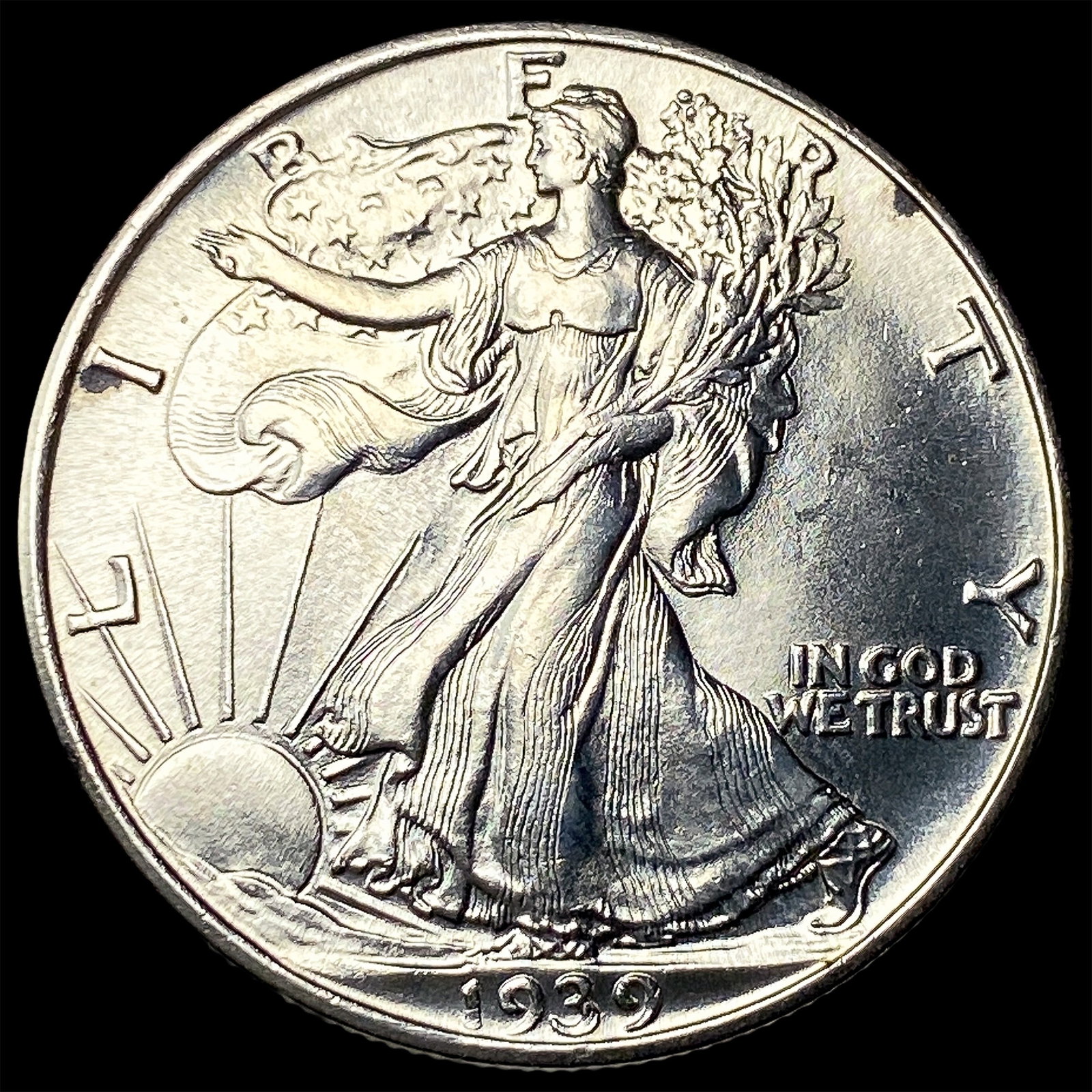 1939 Walking Liberty Half Dollar GEM BU: 1939 Walking Liberty Half Dollar GEM BU
