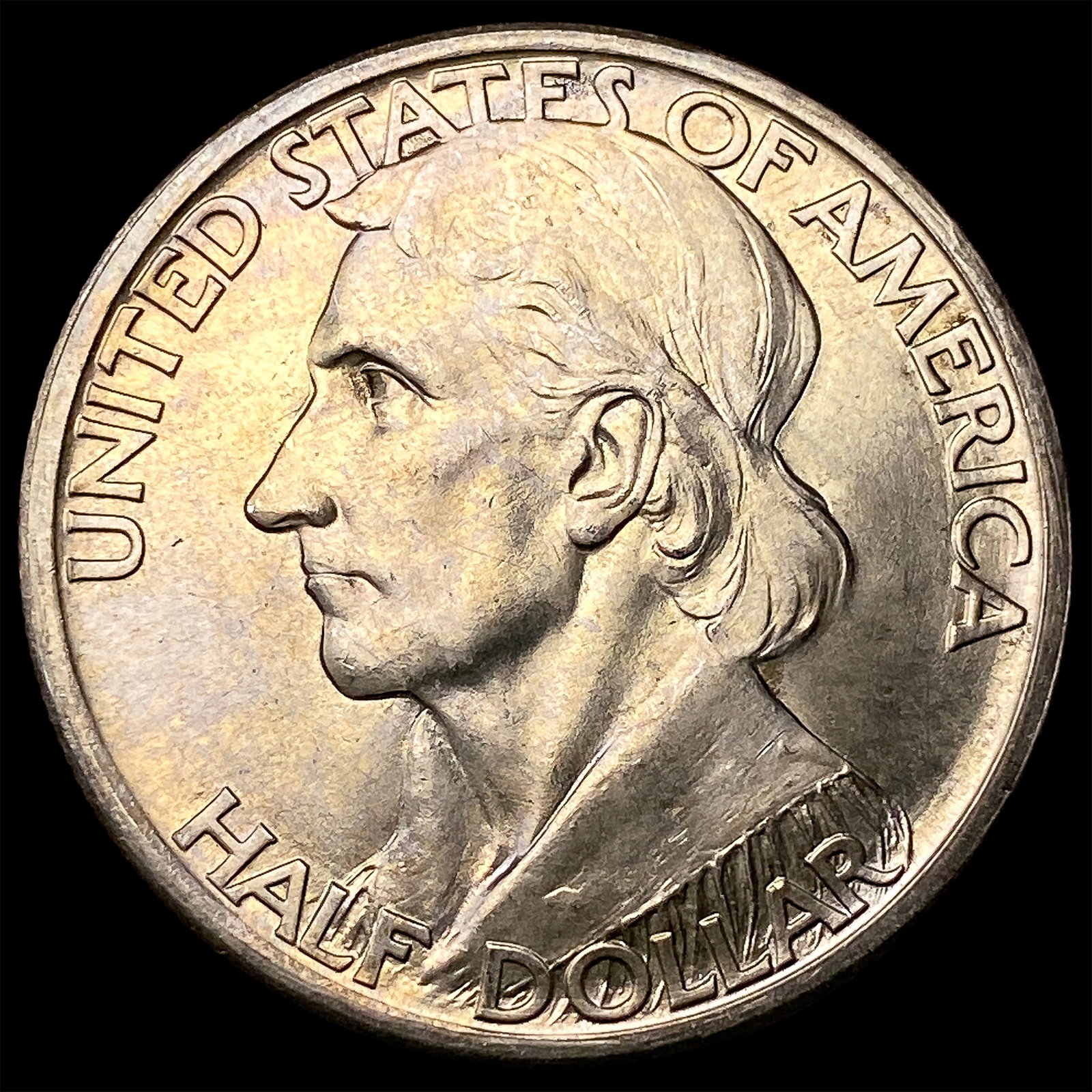 1936 Daniel Boone Bicentennial Half Dollar GEM BU: 1936 Daniel Boone Bicentennial Half Dollar GEM BU