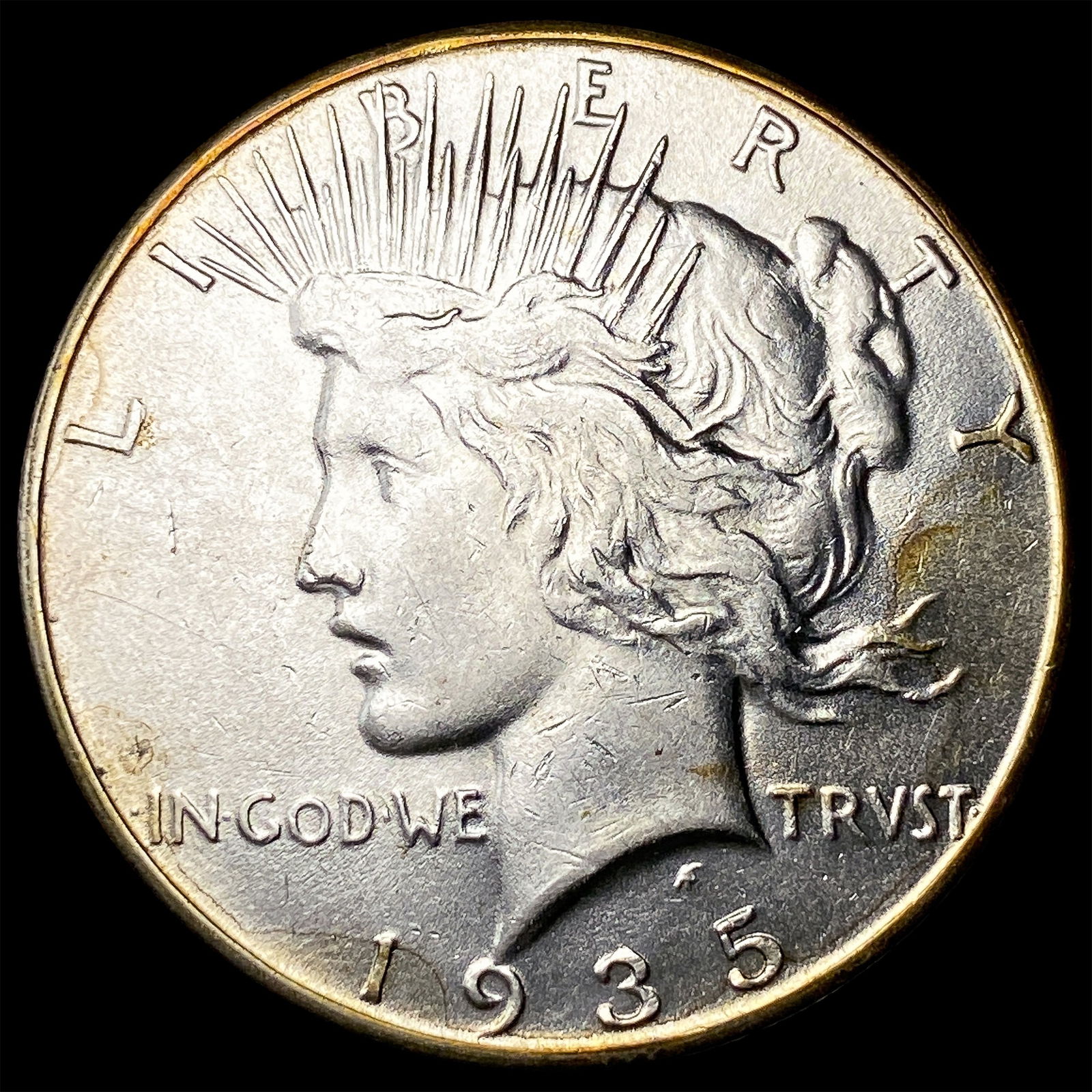 1935 Silver Peace Dollar UNCIRCULATED: 1935 Silver Peace Dollar UNCIRCULATED