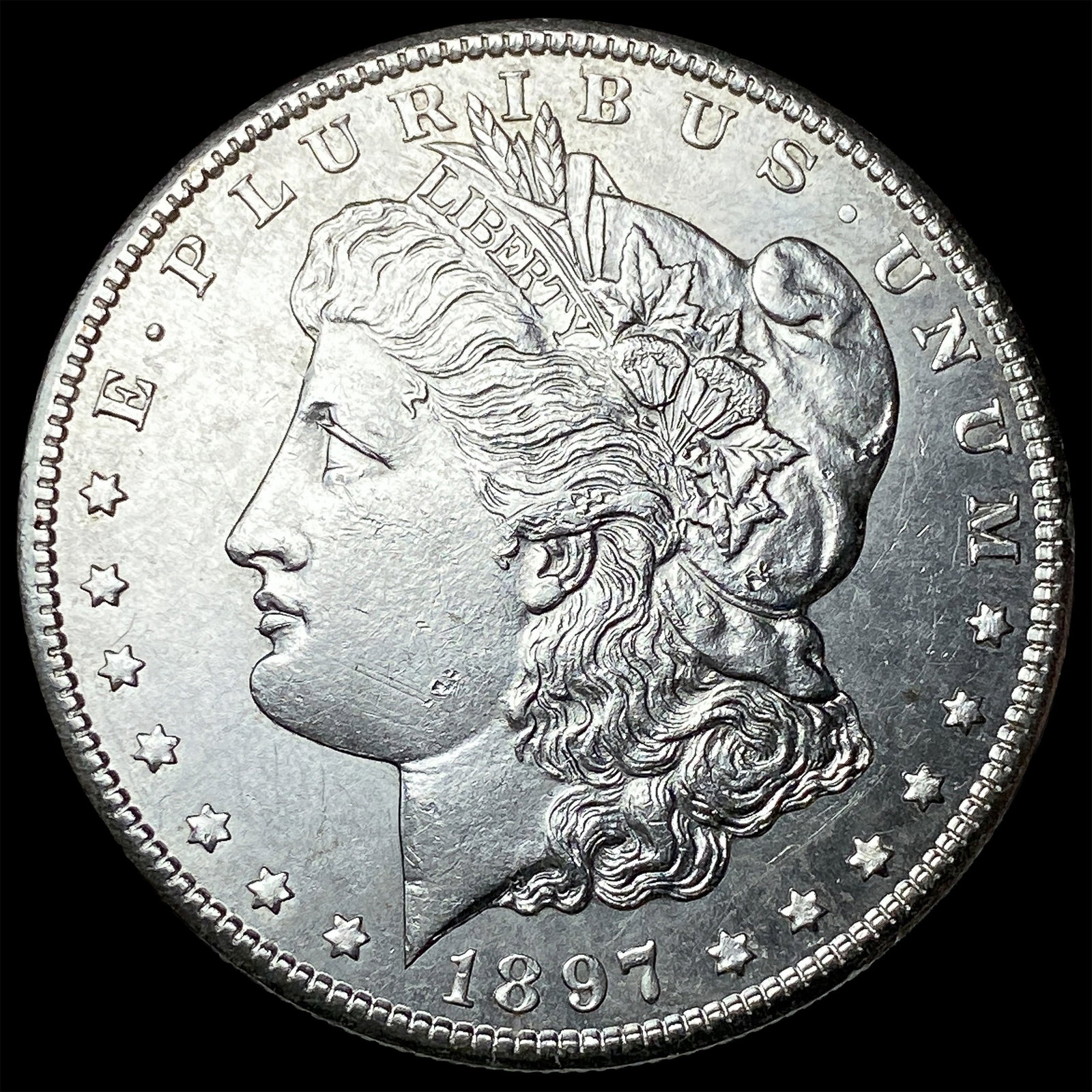 1897-S Silver Morgan Dollar UNCIRCULATED: 1897-S Silver Morgan Dollar UNCIRCULATED