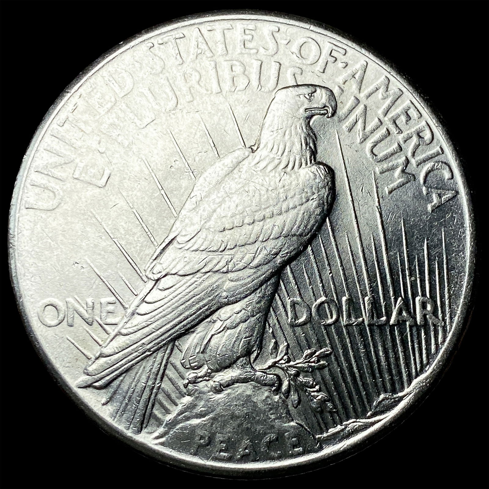 1925 Silver Peace Dollar UNCIRCULATED - 2