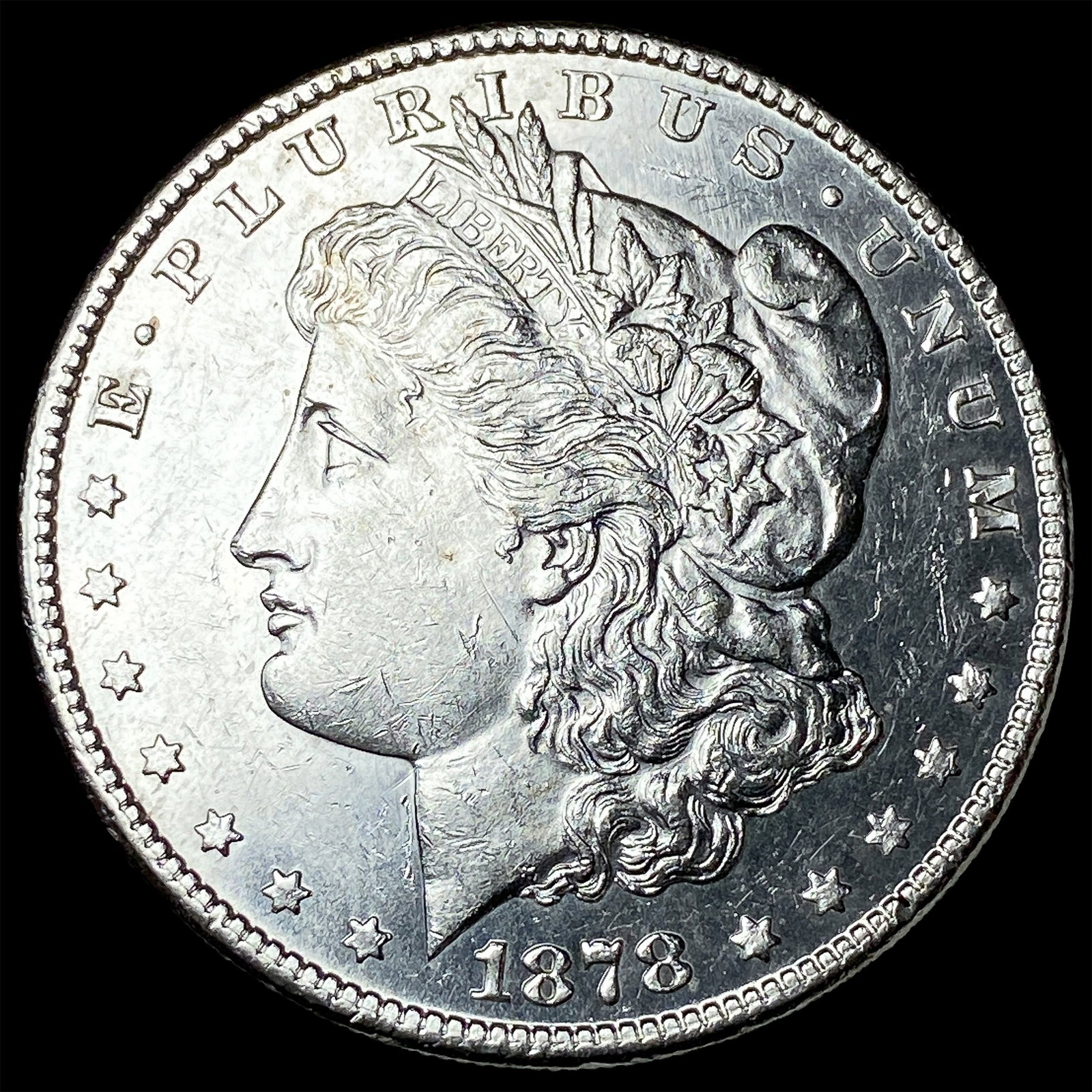 1878-S Silver Morgan Dollar UNCIRCULATED: 1878-S Silver Morgan Dollar UNCIRCULATED