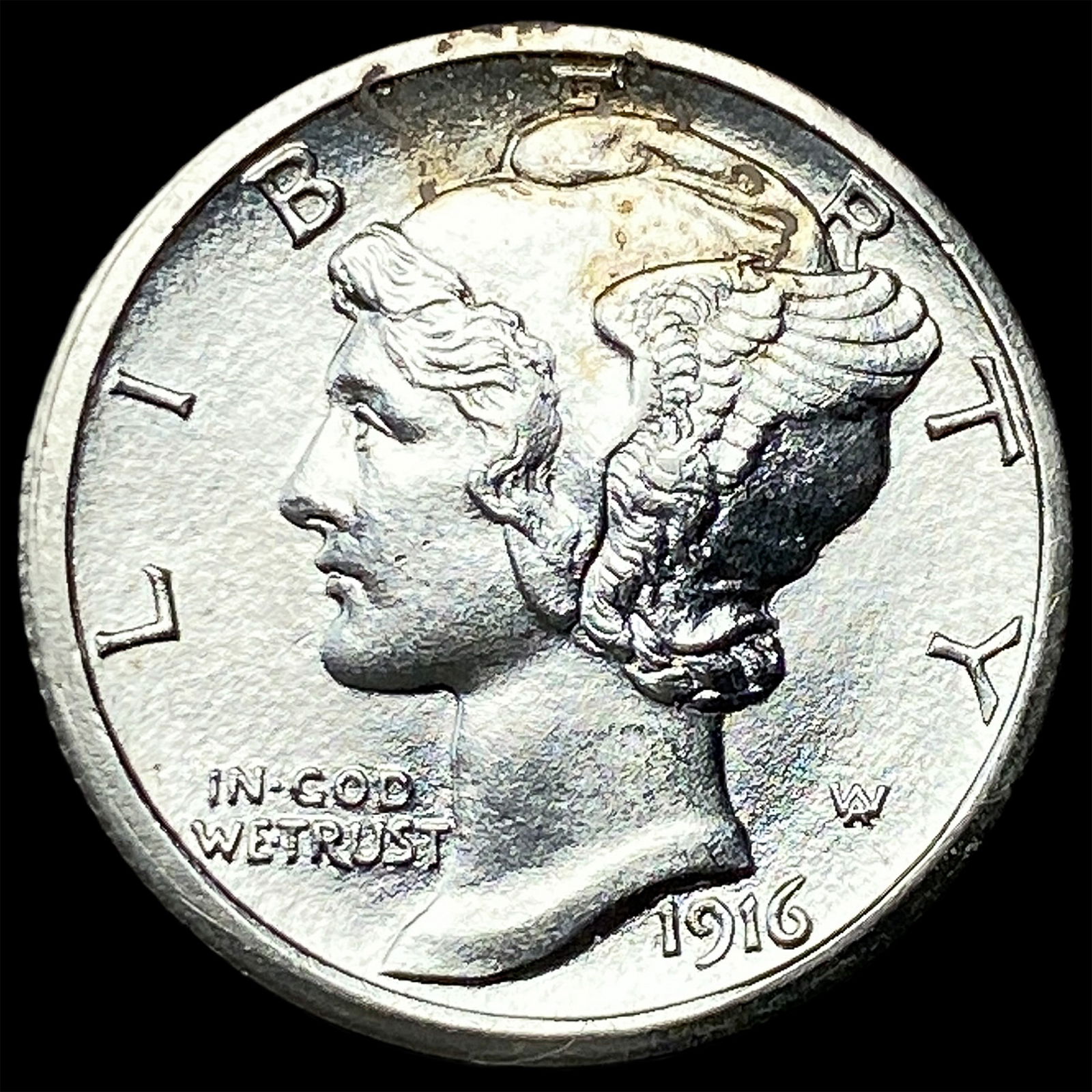1916 Mercury Dime UNCIRCULATED: 1916 Mercury Dime UNCIRCULATED