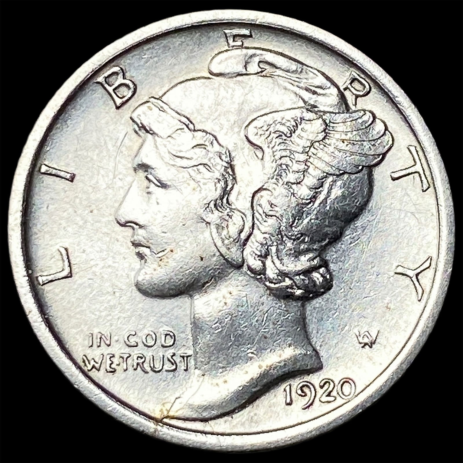 1920 Mercury Dime UNCIRCULATED: 1920 Mercury Dime UNCIRCULATED