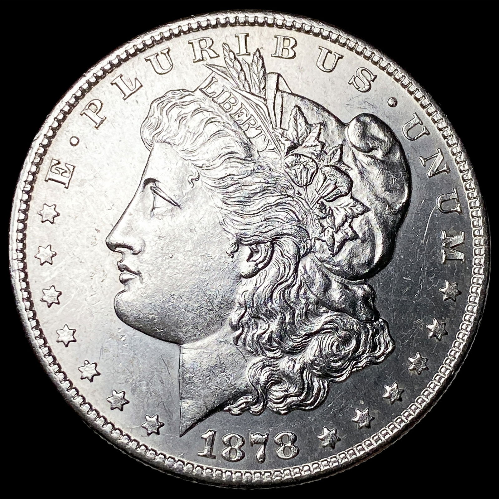1878-S Silver Morgan Dollar UNCIRCULATED: 1878-S Silver Morgan Dollar UNCIRCULATED