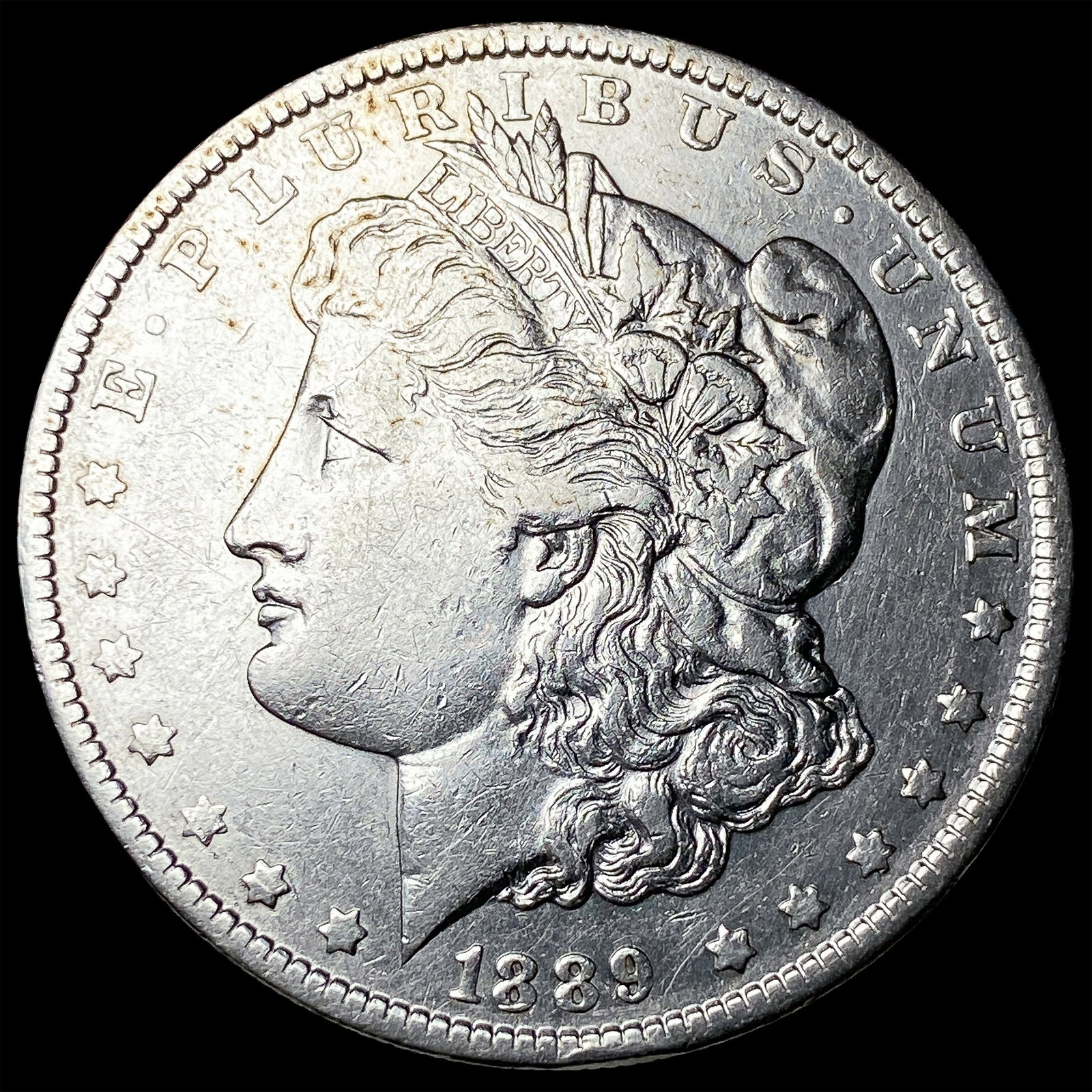 1889-O Silver Morgan Dollar NEARLY UNCIRCULATED: 1889-O Silver Morgan Dollar NEARLY UNCIRCULATED