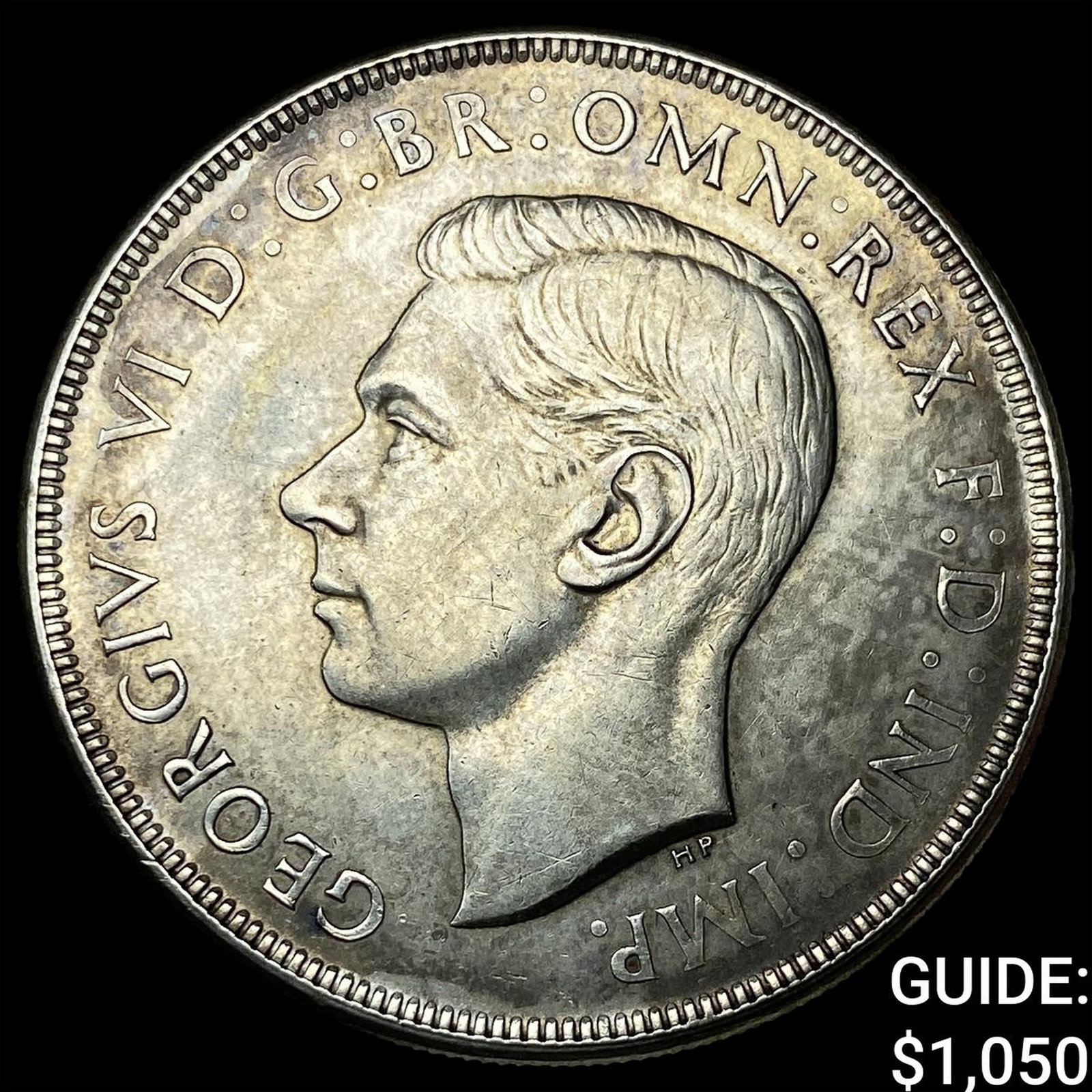 1938 Australia .841oz Silver Crown NEARLY UNCIRCULATED: 1938 Australia .841oz Silver Crown NEARLY UNCIRCULATED