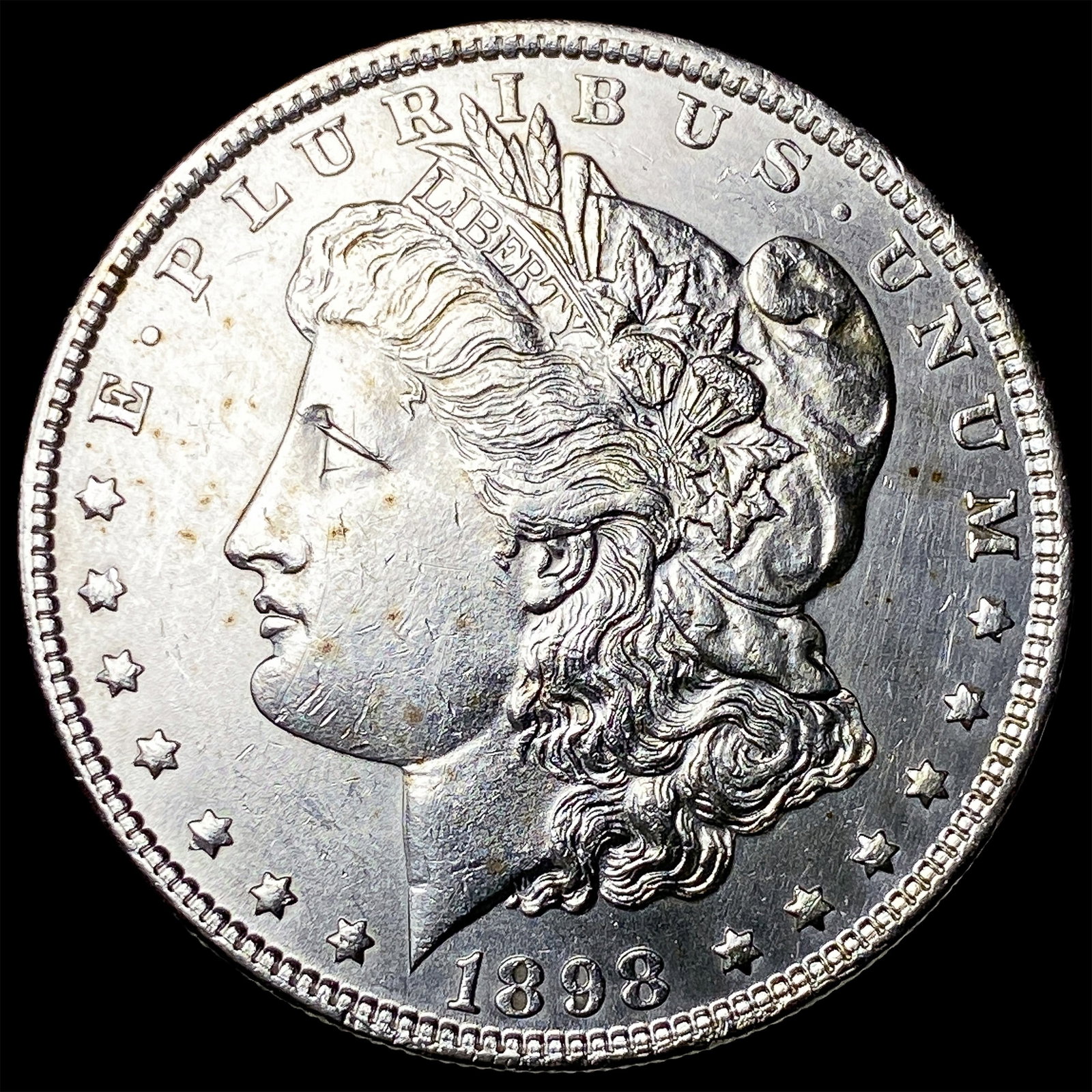 1898 Morgan Silver Dollar UNCIRCULATED: 1898 Morgan Silver Dollar UNCIRCULATED