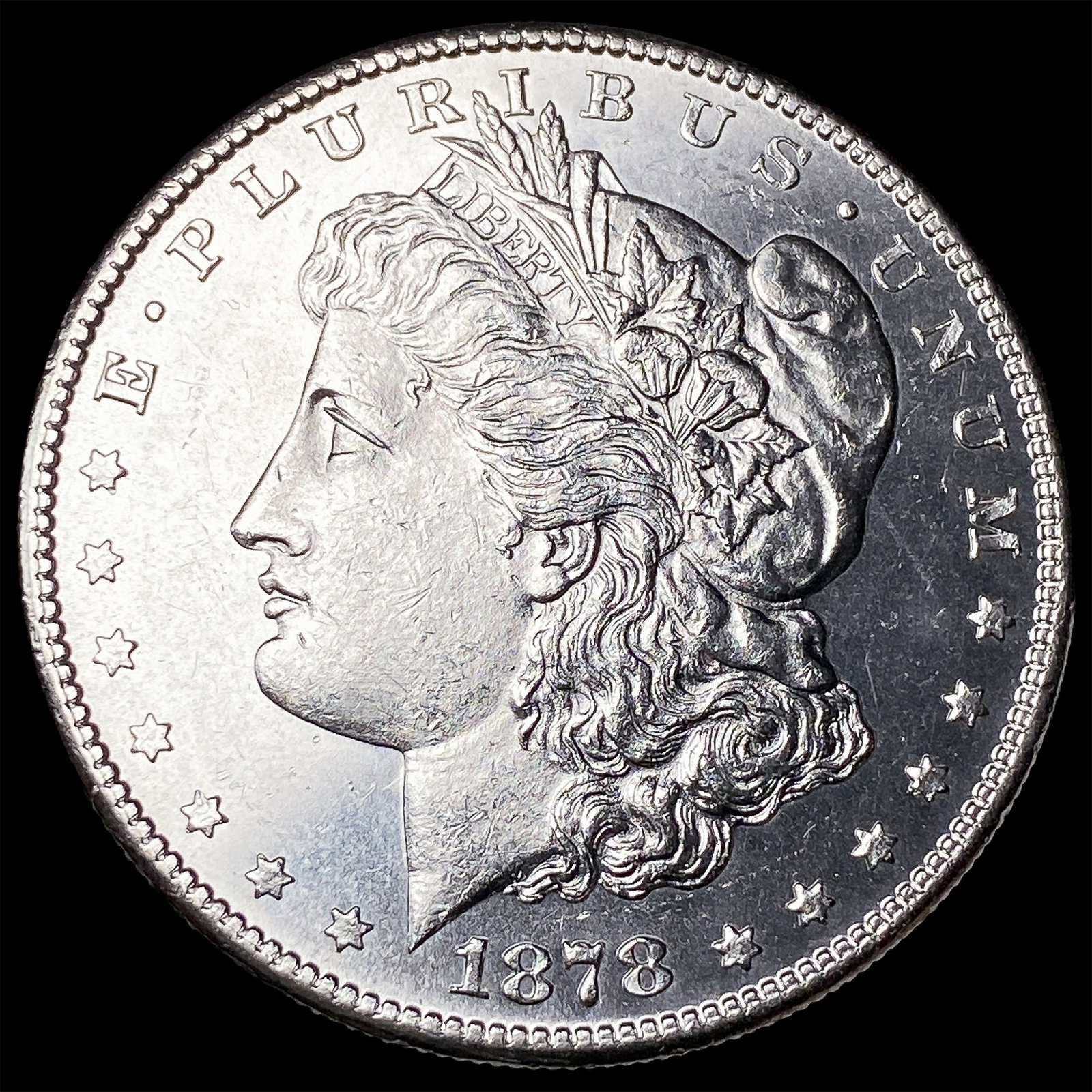 1878 Silver Morgan Dollar UNCIRCULATED: 1878 Silver Morgan Dollar UNCIRCULATED