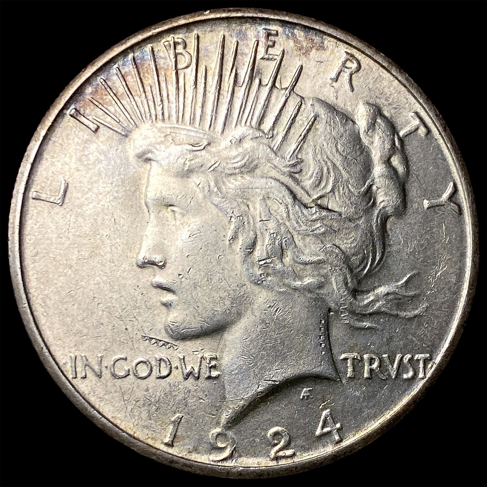 1924-S Silver Peace Dollar UNCIRCULATED: 1924-S Silver Peace Dollar UNCIRCULATED