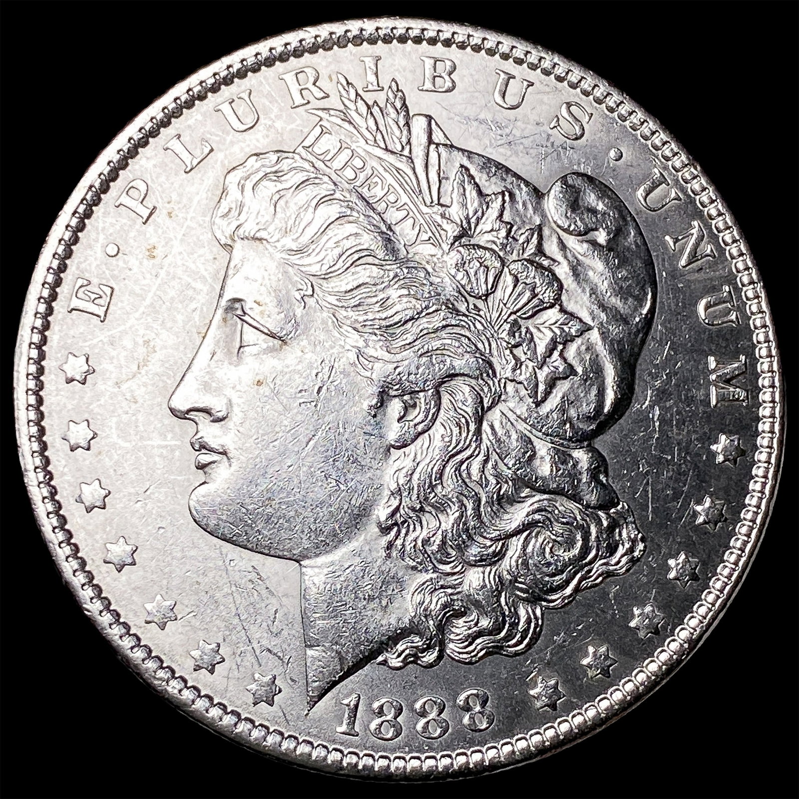 1888 Morgan Silver Dollar UNCIRCULATED: 1888 Morgan Silver Dollar UNCIRCULATED