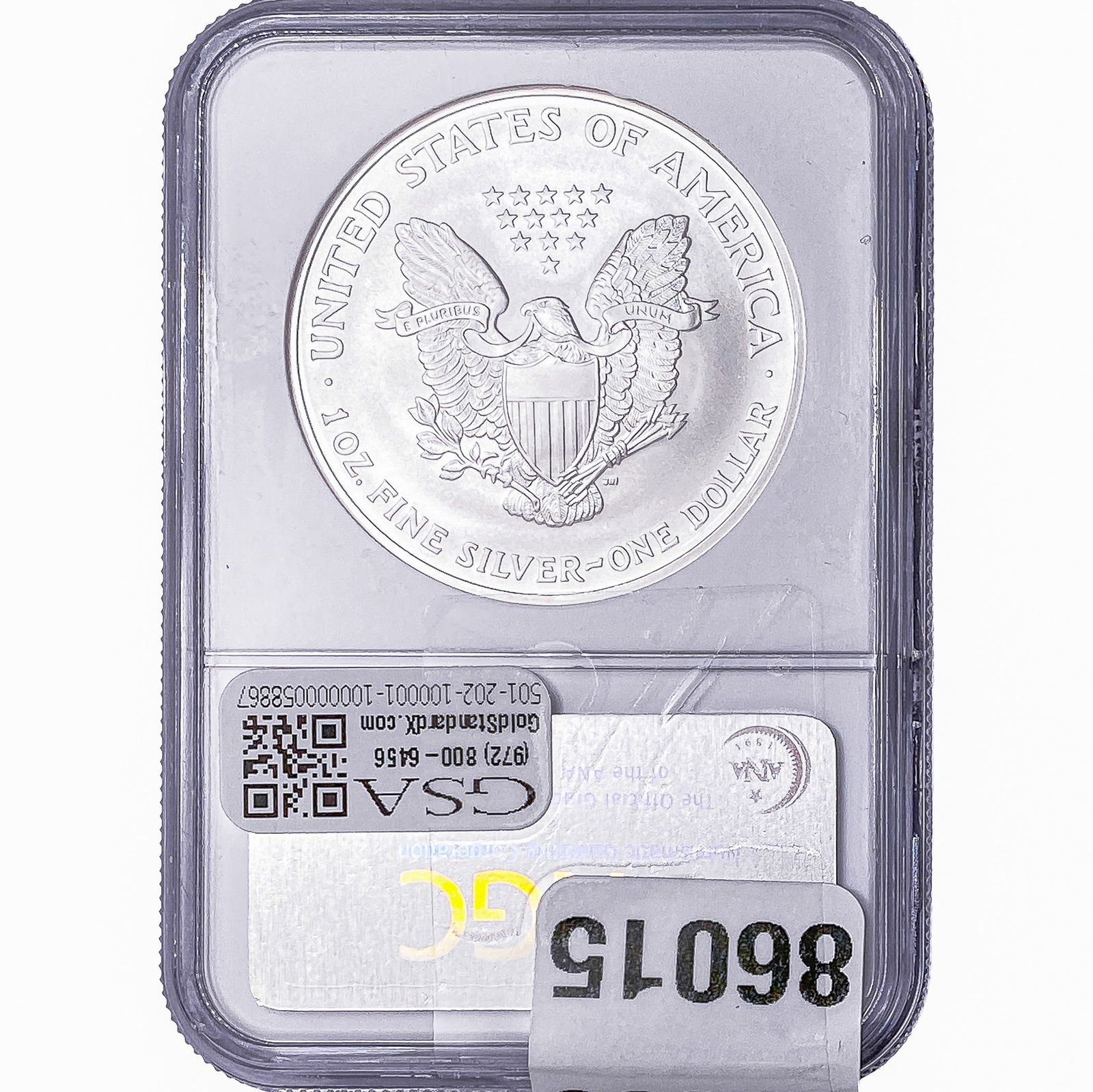 2004 Silver Eagle NGC MS68 - 2