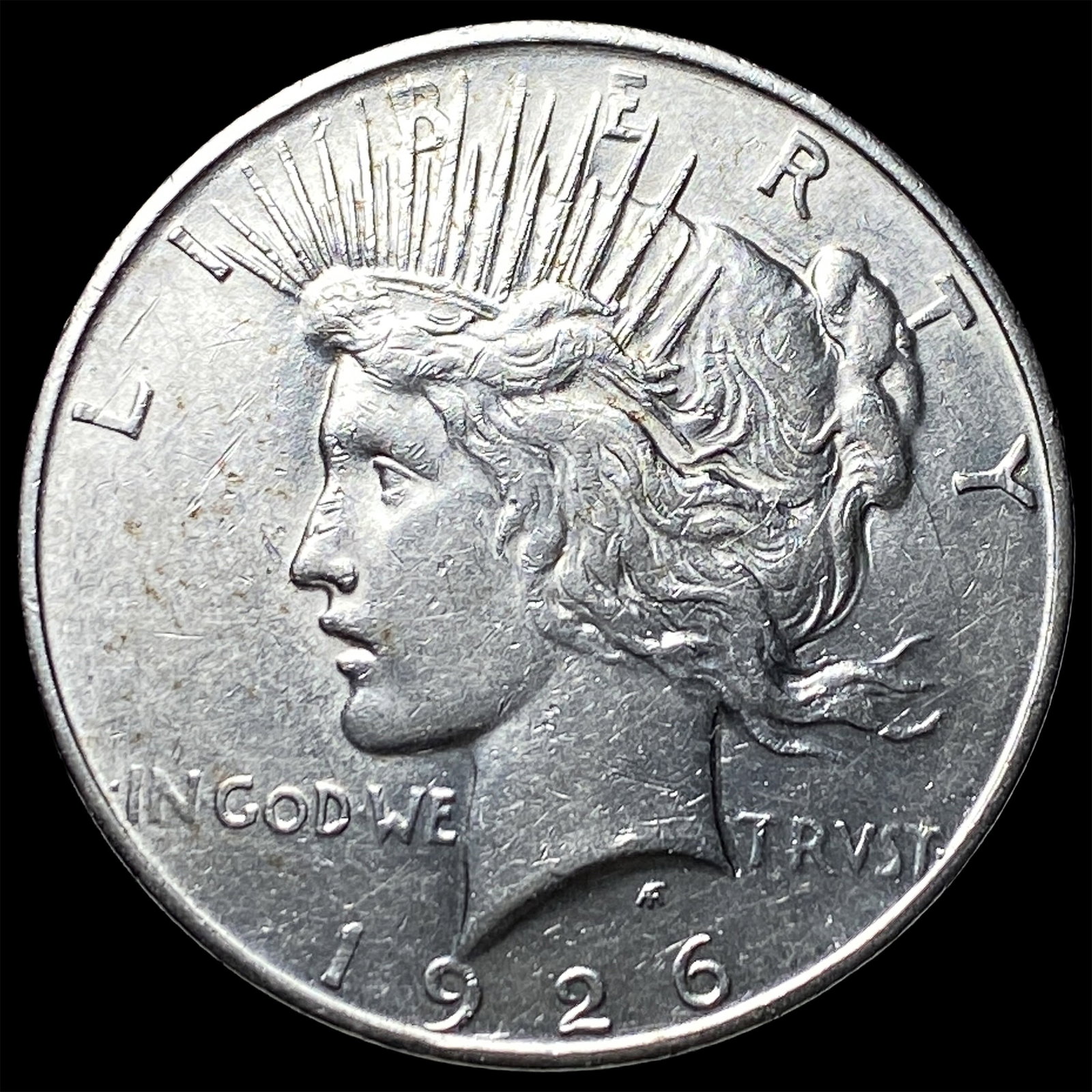 1926 Peace Silver Dollar CLOSELY UNCIRCULATED: 1926 Peace Silver Dollar CLOSELY UNCIRCULATED