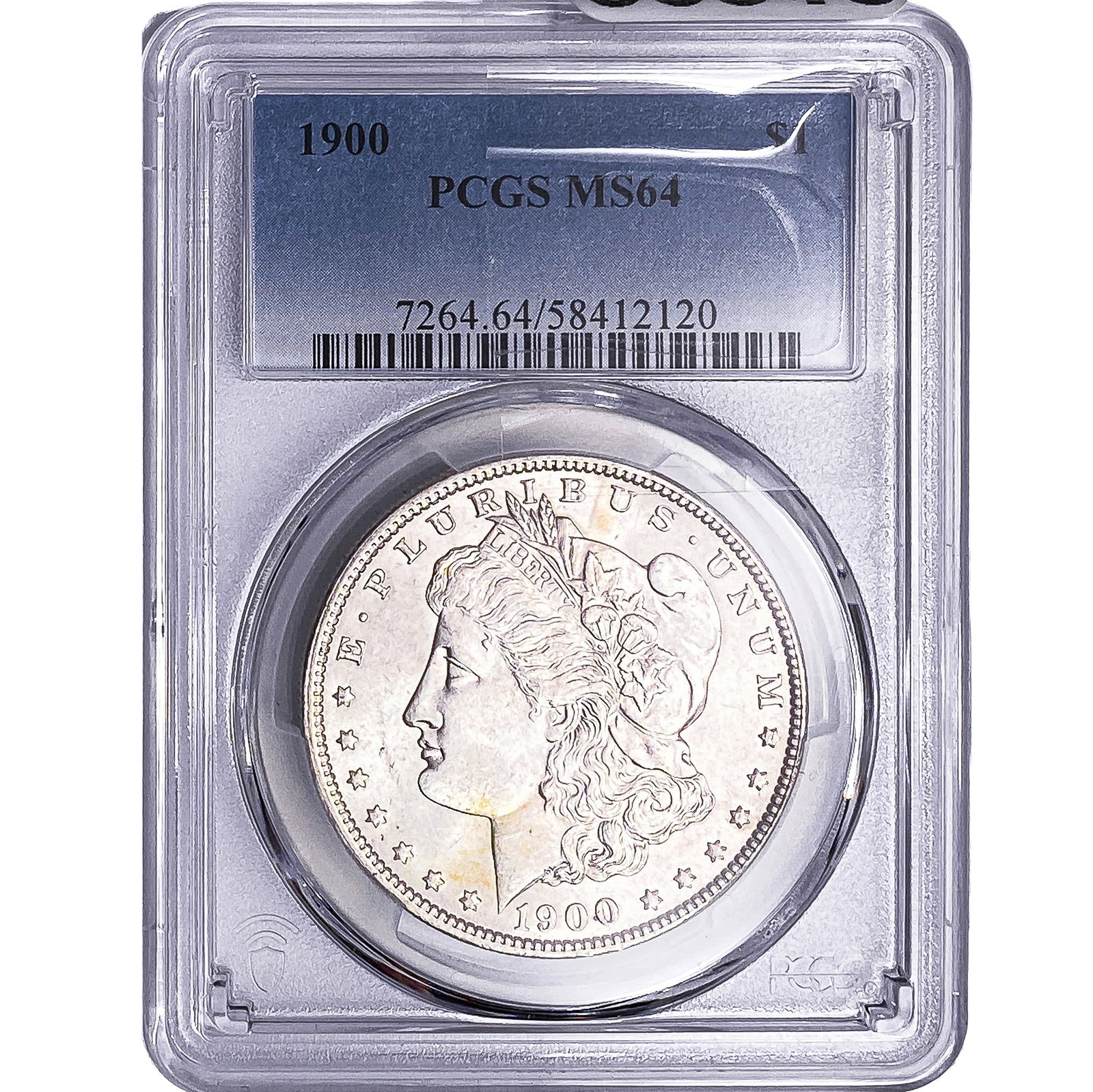 1900 Morgan Silver Dollar PCGS MS64: 1900 Morgan Silver Dollar PCGS MS64