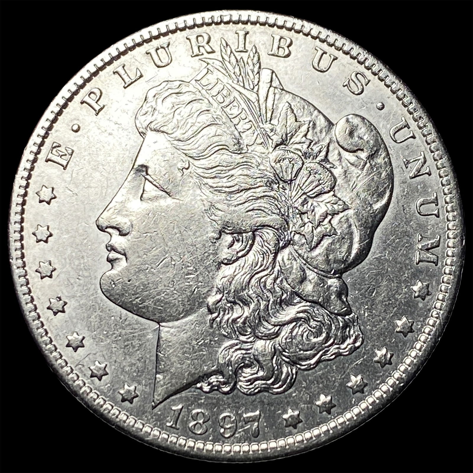 1897-O Silver Morgan Dollar CHOICE AU: 1897-O Silver Morgan Dollar CHOICE AU