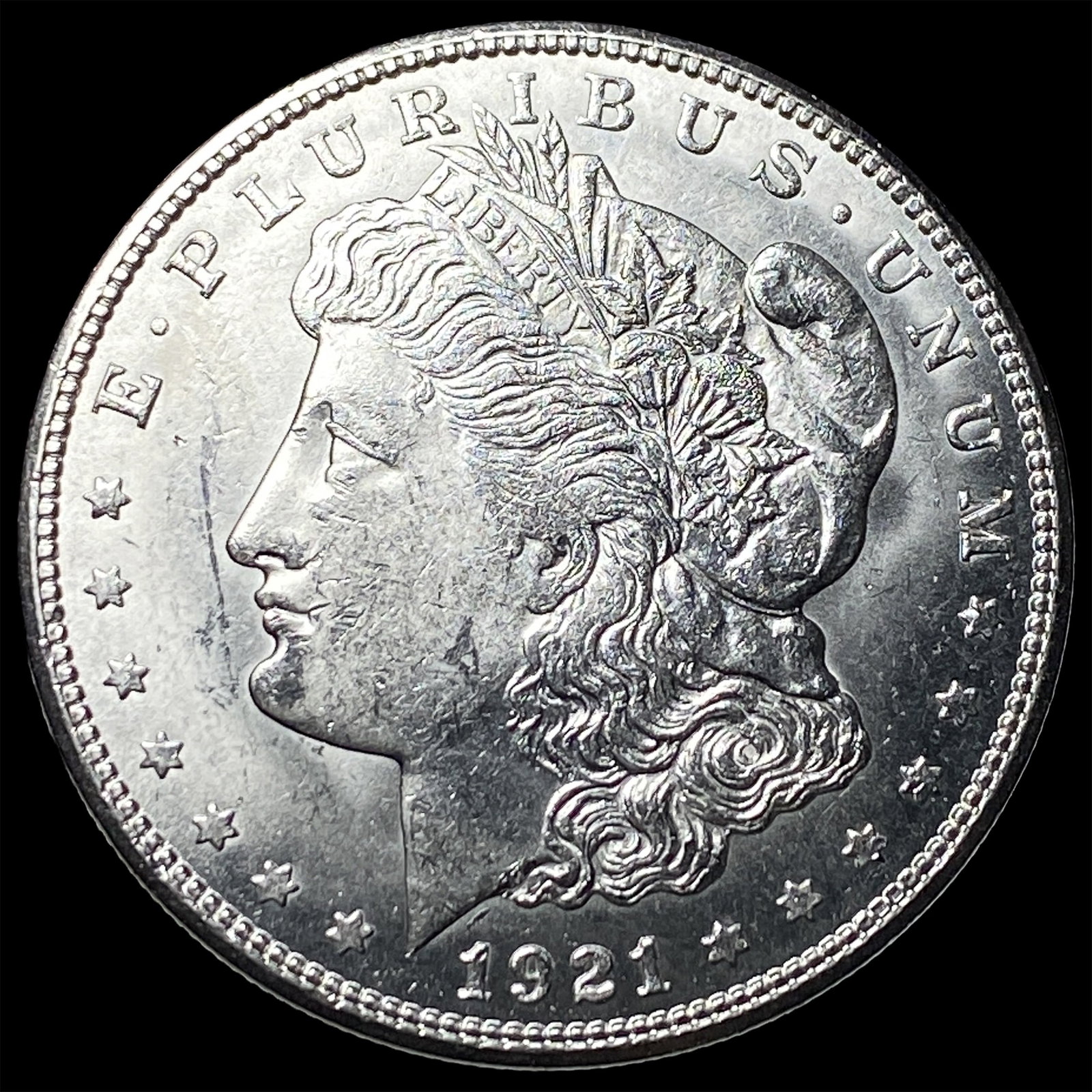 1921 Morgan Silver Dollar CHOICE BU: 1921 Morgan Silver Dollar CHOICE BU