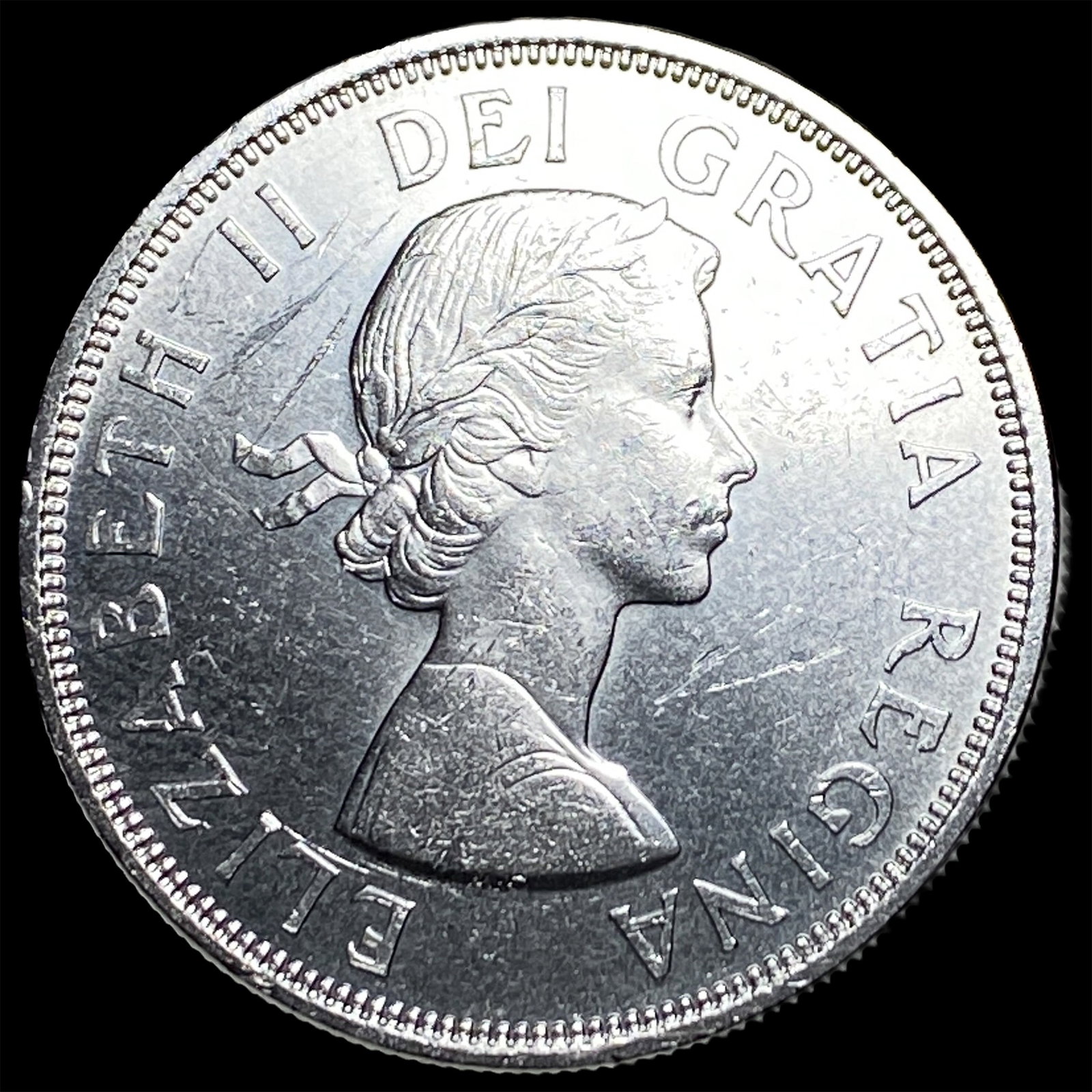 1964 Canada Silver Dollar Charlottetown CHOICE BU: 1964 Canada Silver Dollar Charlottetown CHOICE BU