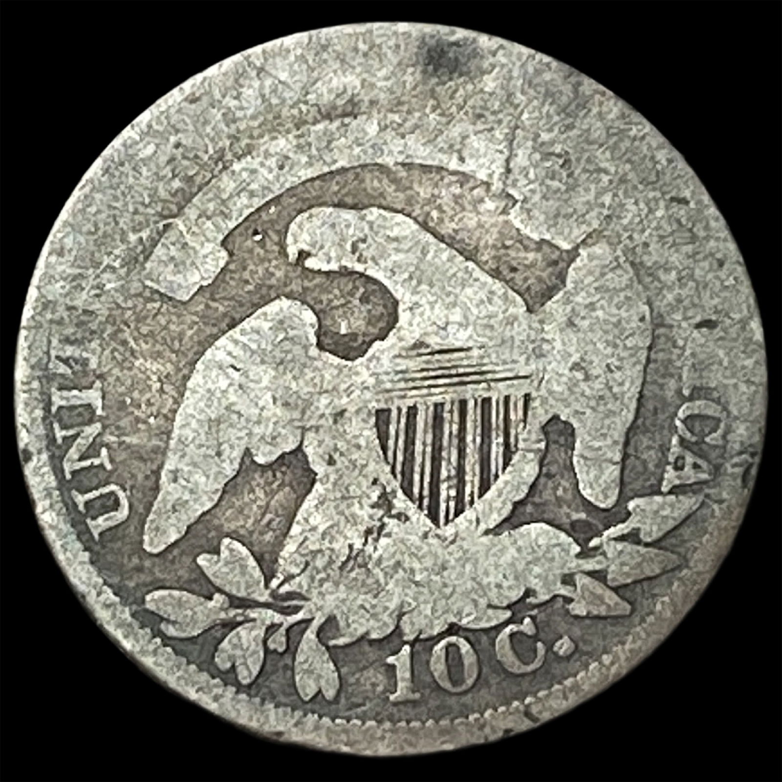 1835 Capped Bust Dime HIGH GRADE - 2