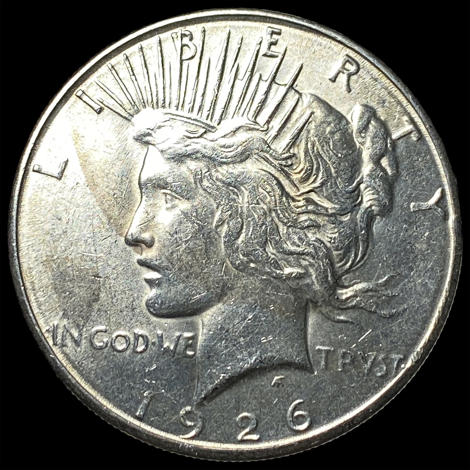 1926-S Silver Peace Dollar UNCIRCULATED: 1926-S Silver Peace Dollar UNCIRCULATED
