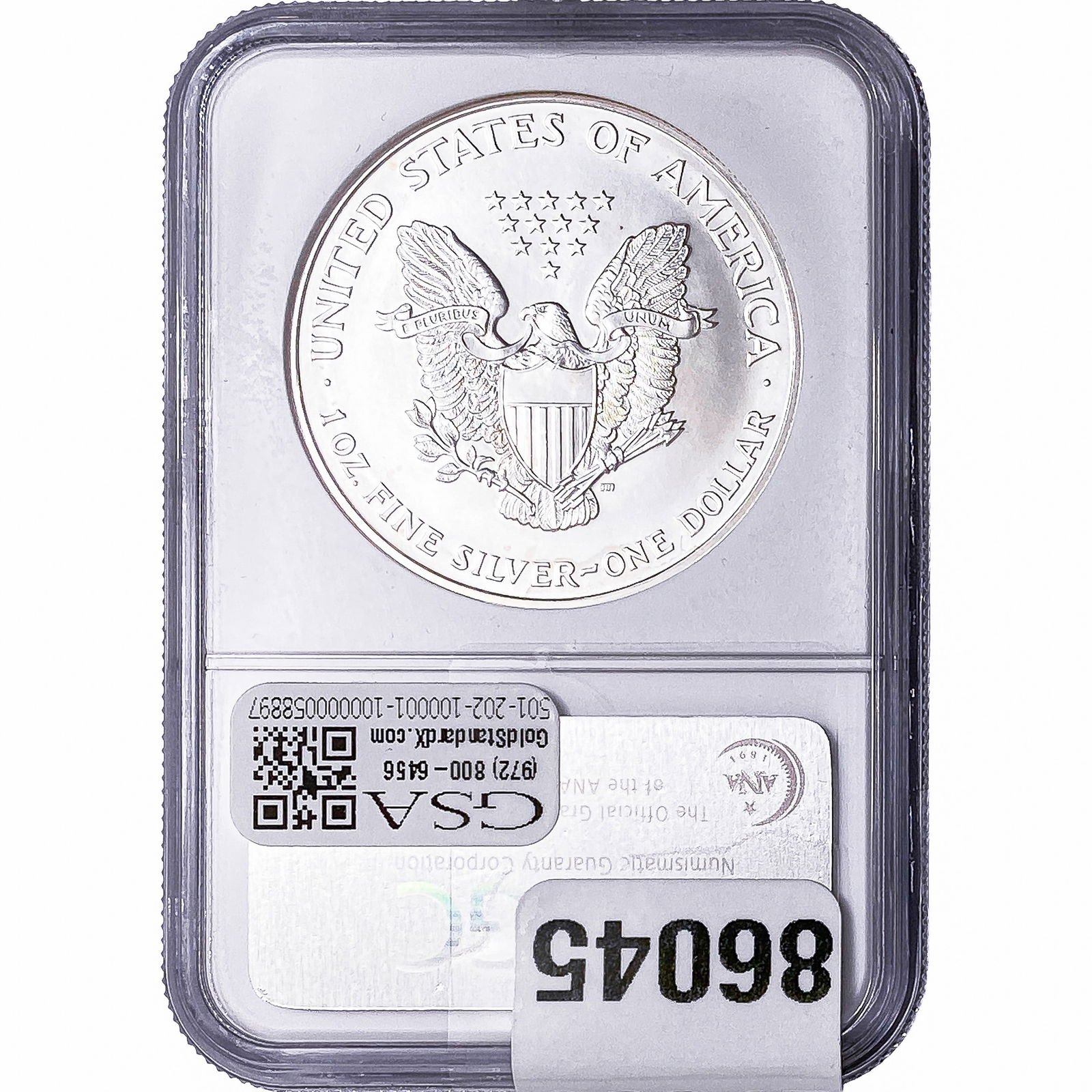 1994 Silver Eagle NGC MS68 - 2