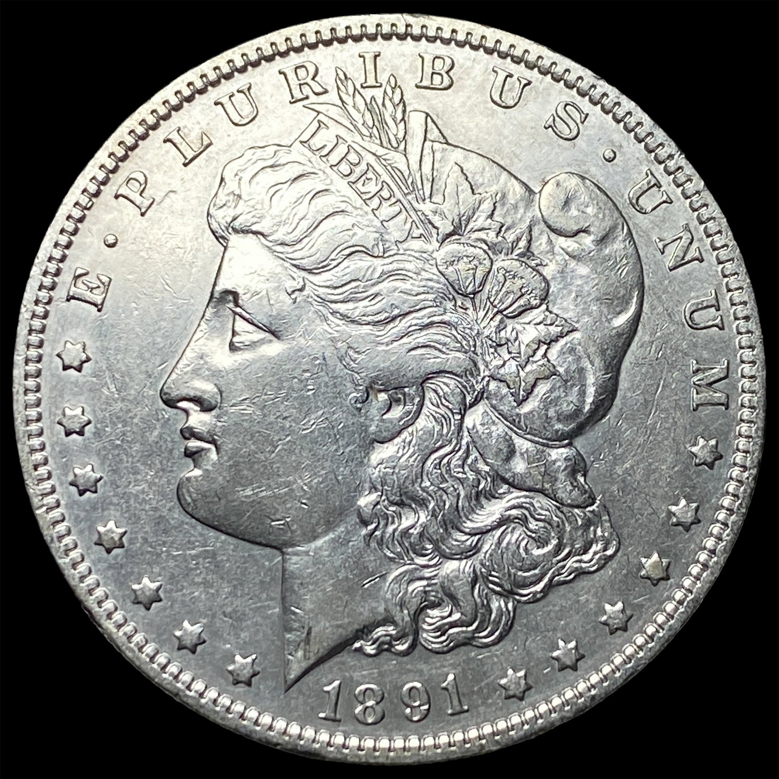 1891-O Silver Morgan Dollar CLOSELY UNCIRCULATED: 1891-O Silver Morgan Dollar CLOSELY UNCIRCULATED