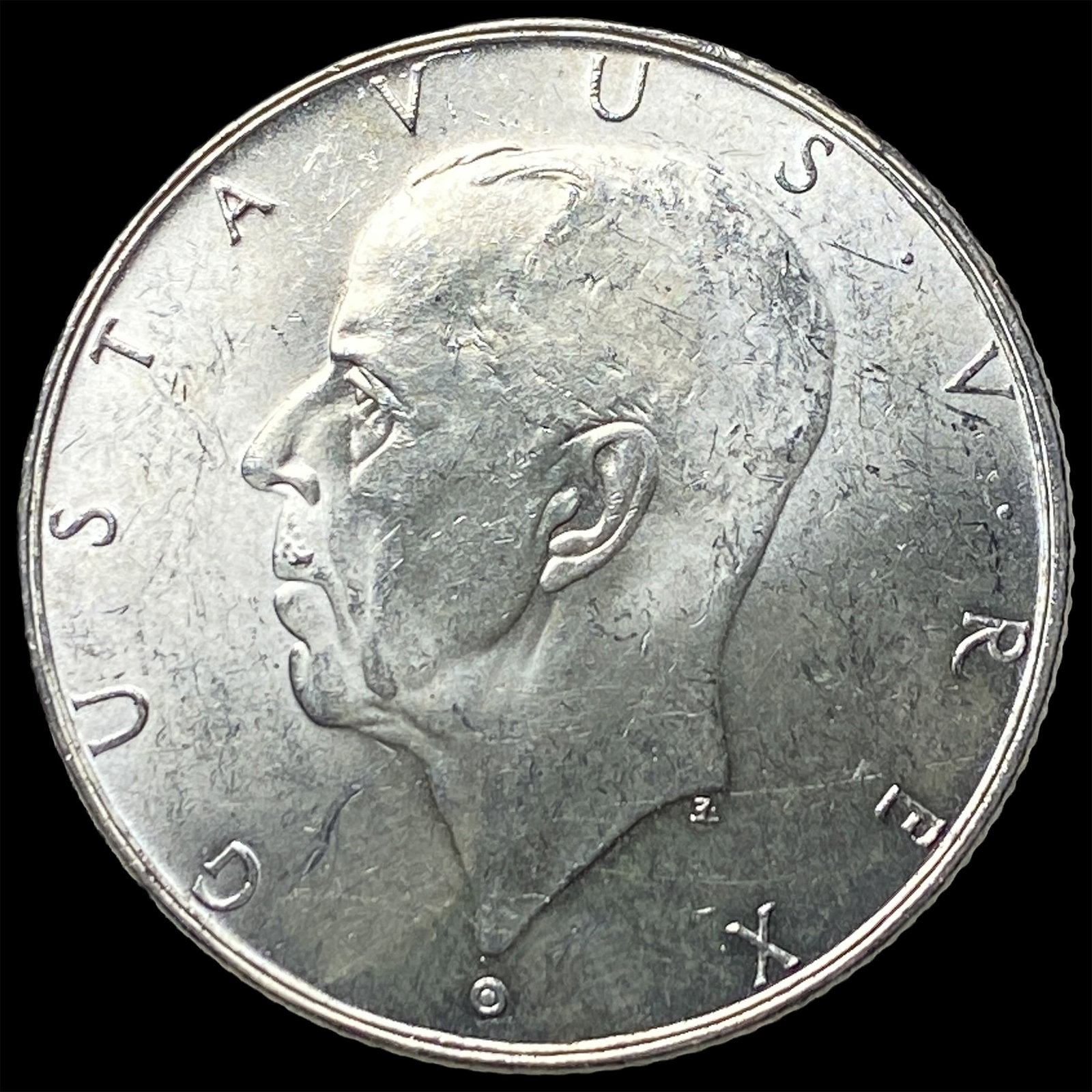 1938 Sweden Silver 2 Kroner UNCIRCULATED: 1938 Sweden Silver 2 Kroner UNCIRCULATED