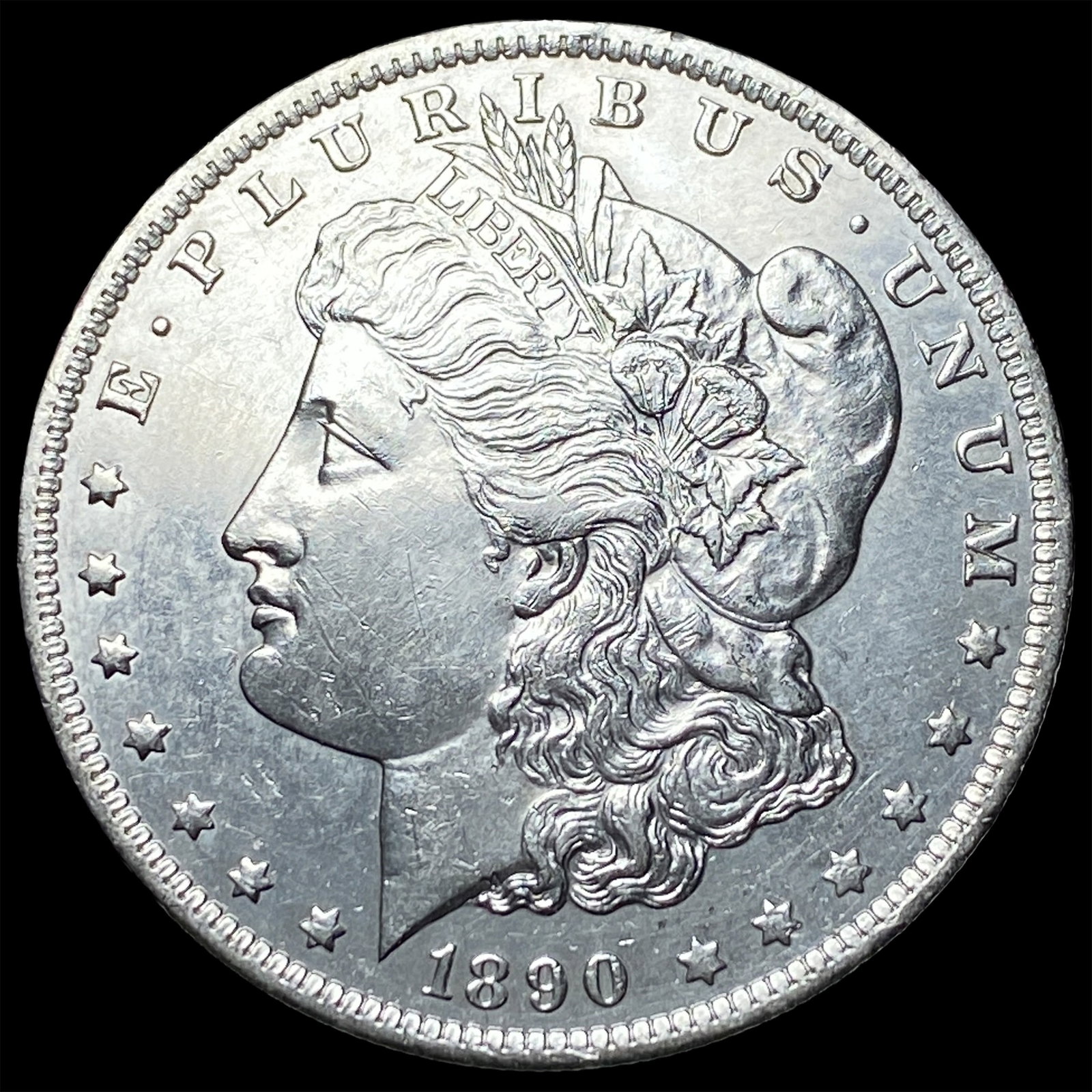 1890-O Silver Morgan Dollar CLOSELY UNCIRCULATED: 1890-O Silver Morgan Dollar CLOSELY UNCIRCULATED