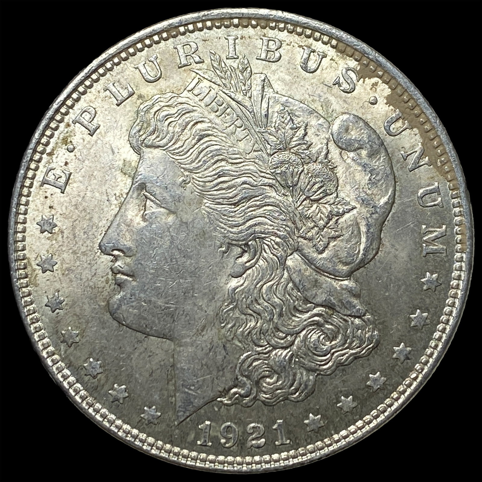 1921 Silver Morgan Dollar UNCIRCULATED: 1921 Silver Morgan Dollar UNCIRCULATED